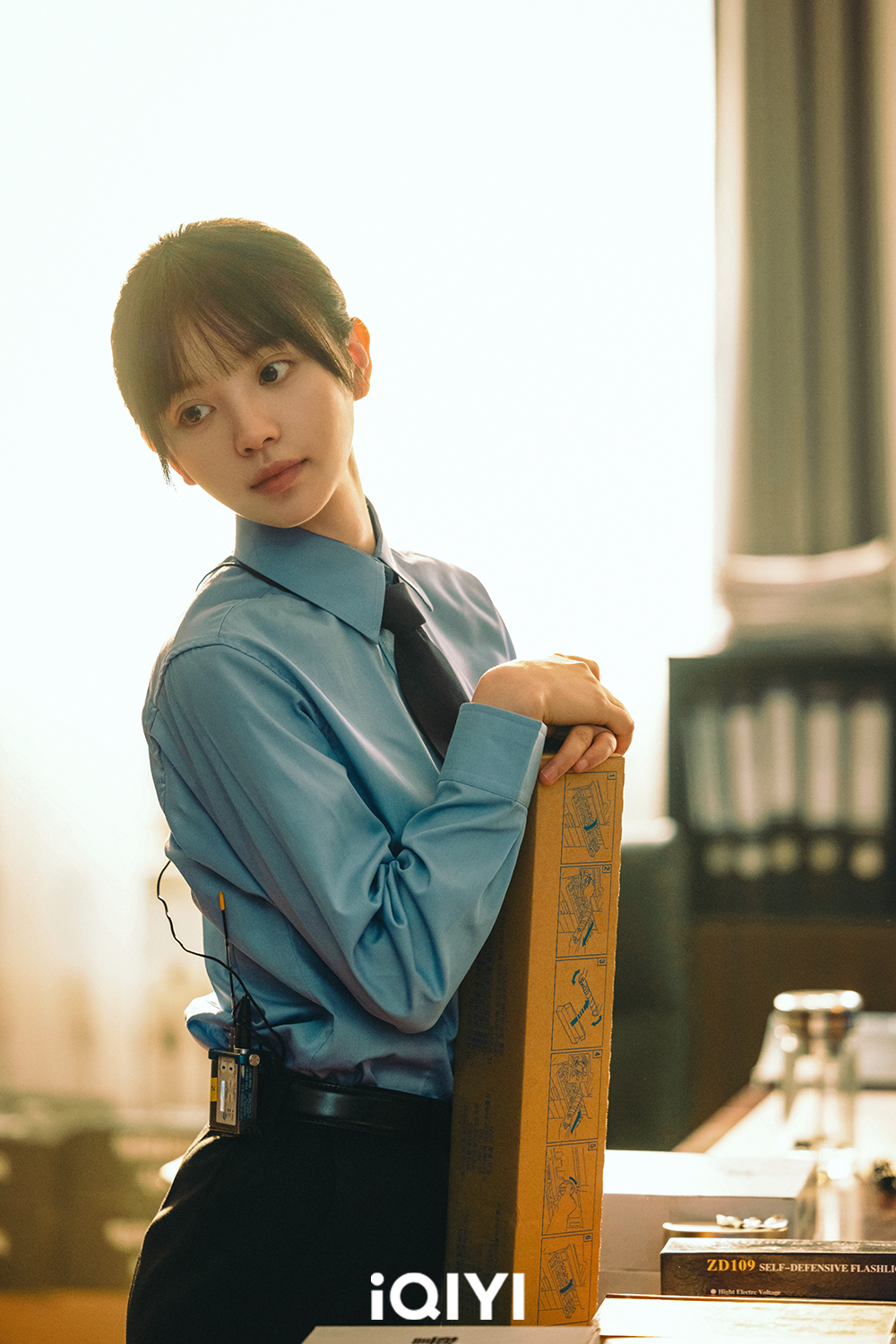 《低智商犯罪》田曦薇在劇中也有不少打戲。愛奇藝國際版提供
