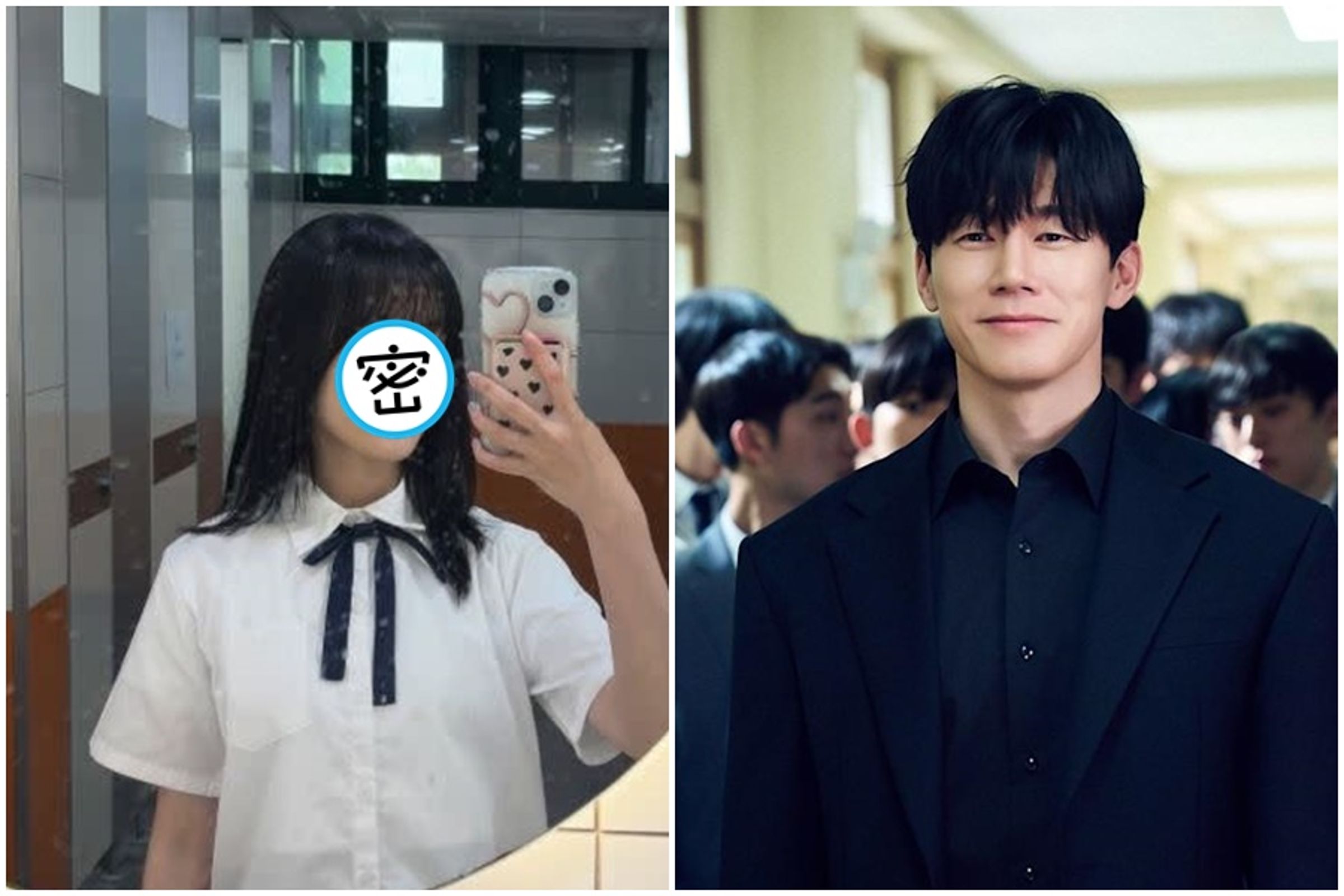 《鐵拳教育》有台灣演員出演，如今女演員身分也跟著曝光了。（翻攝自Netflix、Rina＠IG）