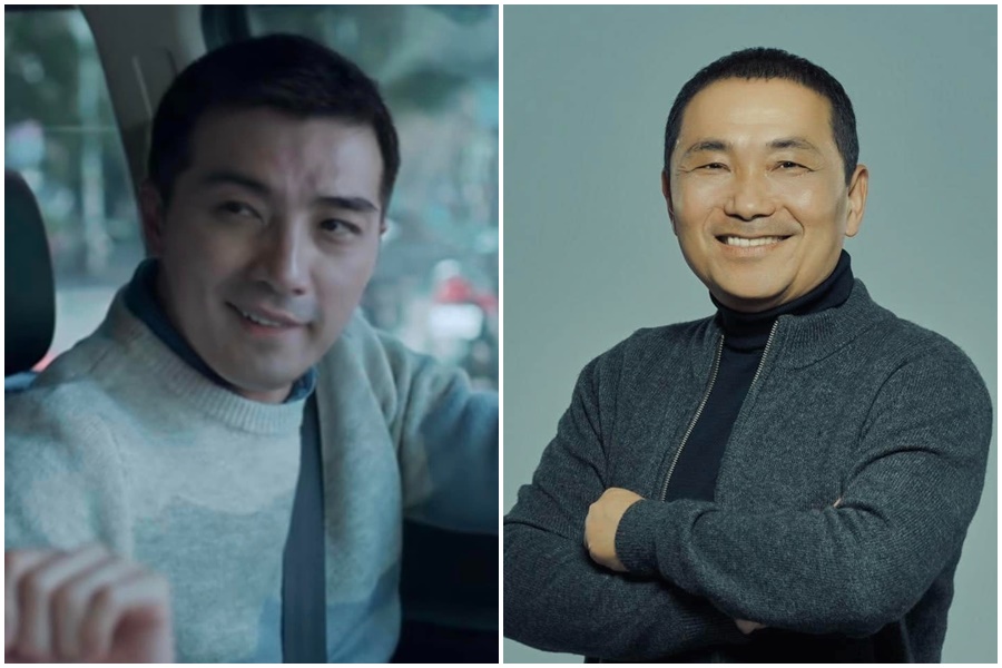 賀軍翔在台劇《不夠善良的我們》的滄桑造型，神似新北市長侯友宜，讓劇迷直呼崩潰。（翻攝自臉書）
