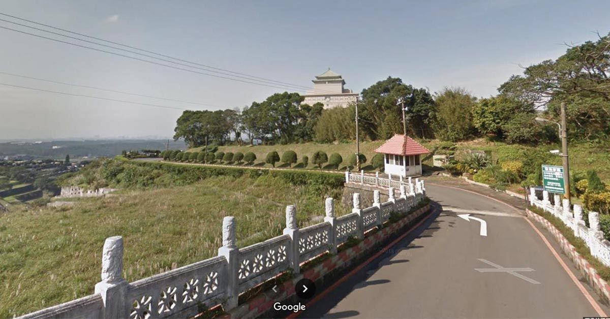 新北市北海福座有240個骨灰塔位使用權因當事人欠稅遭以342萬餘元拍定。(翻攝自google maps)