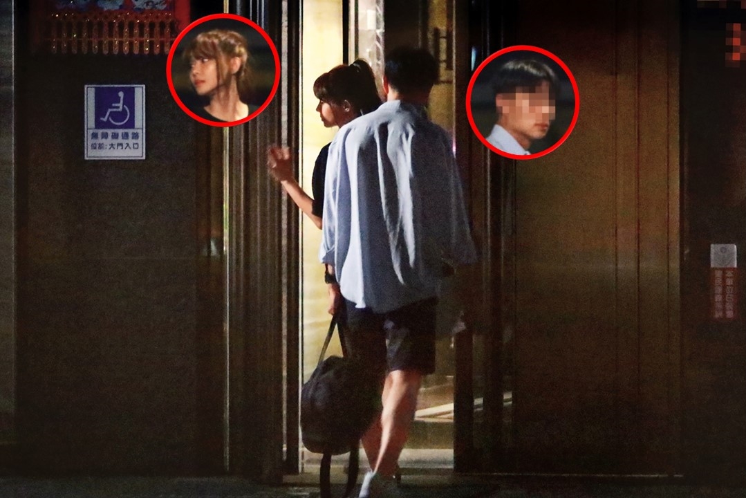 樂天女孩陳怡叡Yuri（左）與千億富少Steven（右）處於熱戀期，兩人還一起回家過夜。