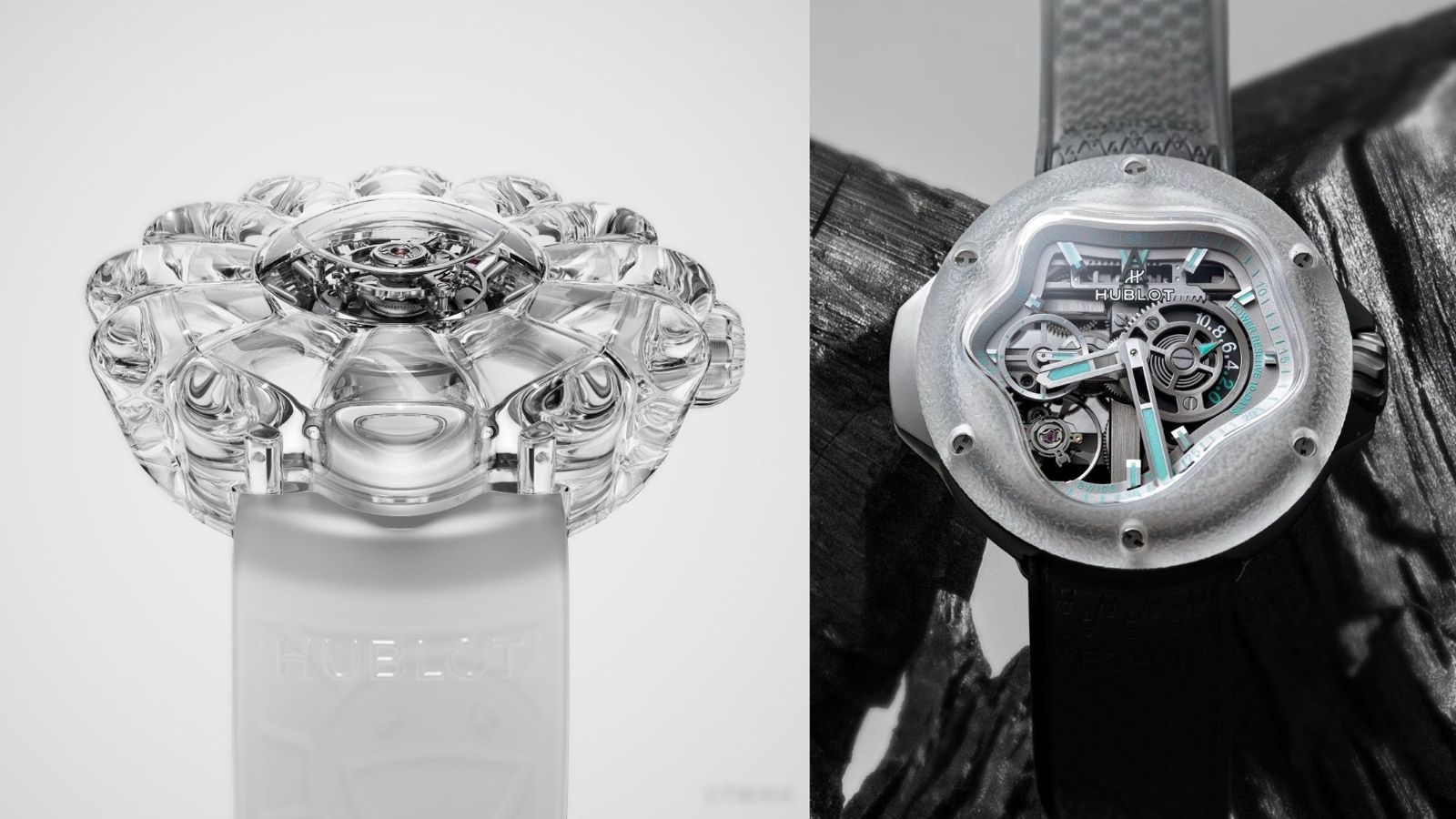 錶壇焦點/透視時間之型態!HUBLOT 村上隆 × Daniel Arsham限量錶款首次同展台北101