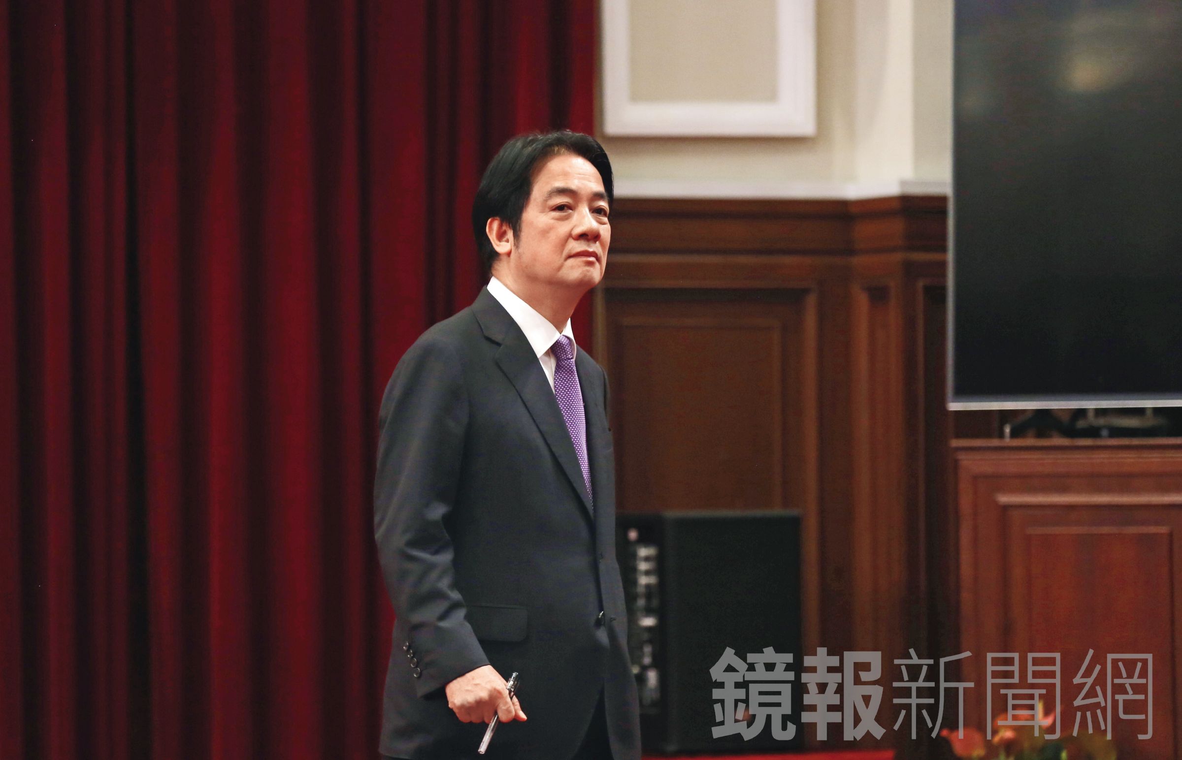 賴清德在大罷免結束後，推動府院黨人事改革。（鏡報董孟航）