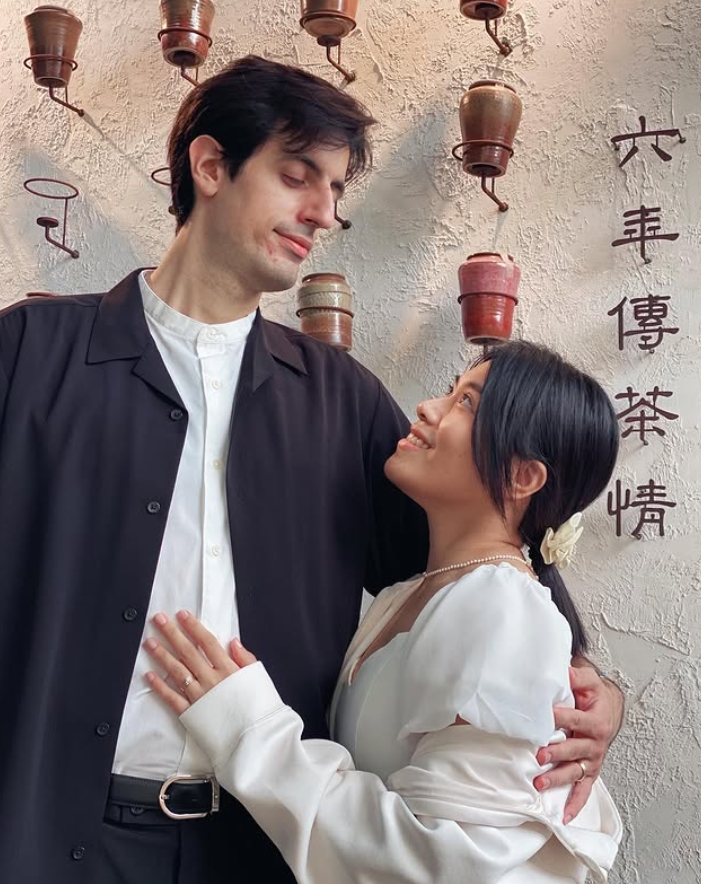 Davie在2022年和台灣女友結婚，成為台灣女婿。（翻攝自Instagram @davie504）