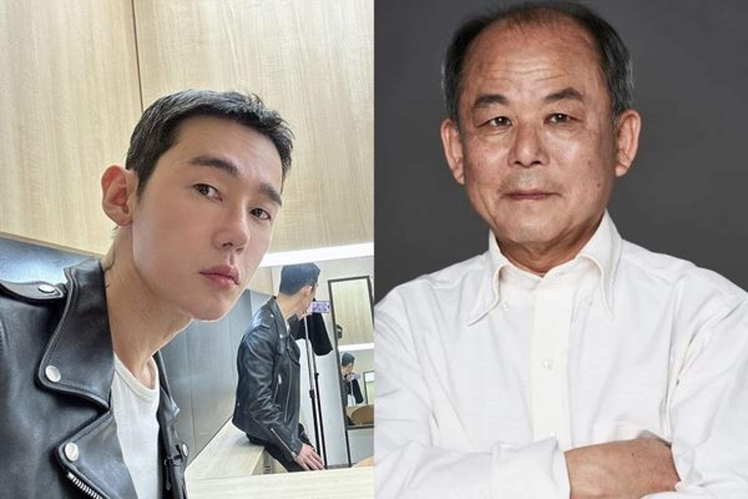 韓國的主持人許志雄、資深綠葉金基天都在一開始發聲譴責戒嚴令。(翻攝自許志雄IG、韓網)