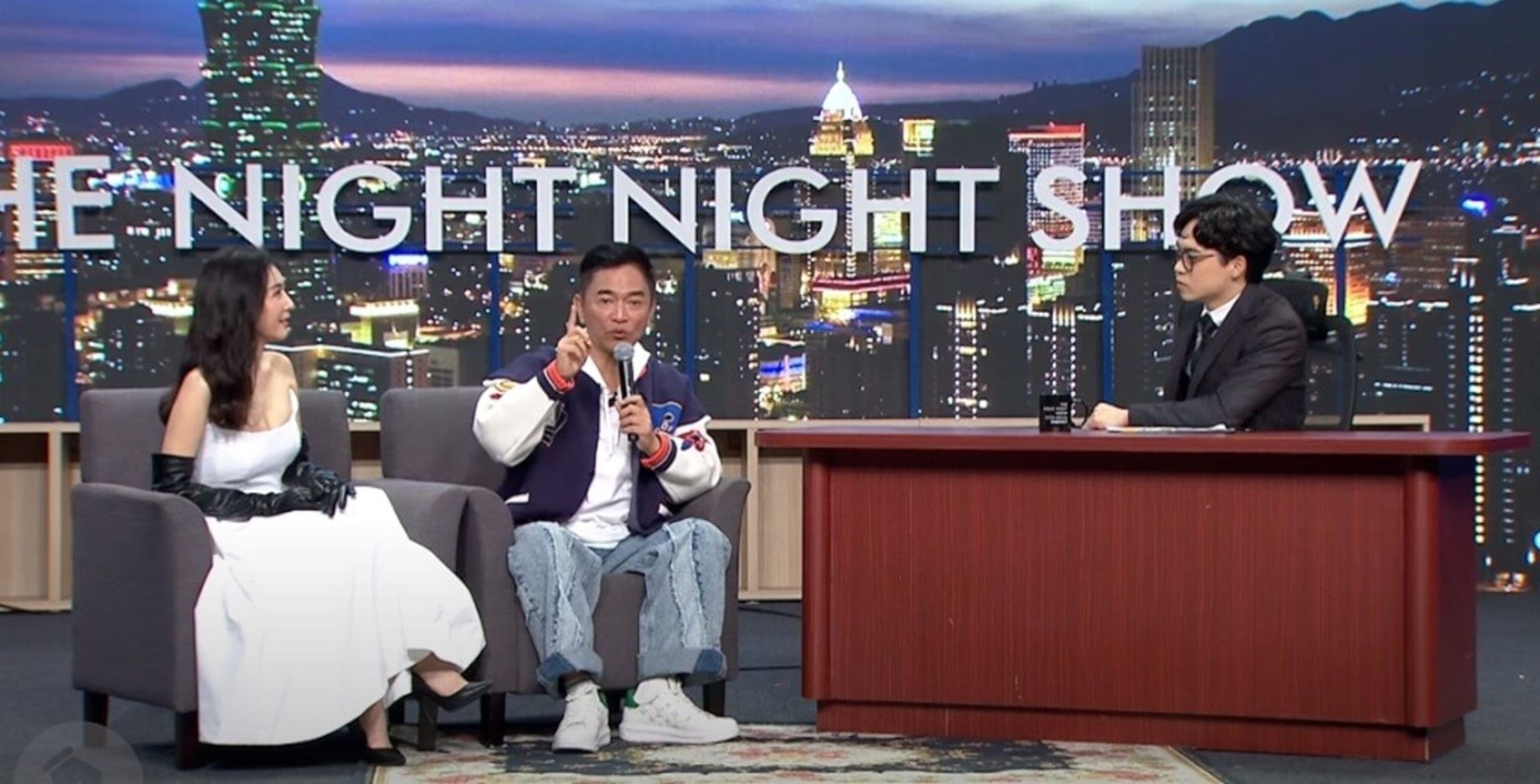 藝人吳宗憲27日受邀上《賀瓏夜夜秀》擔任節目最後一集嘉賓。（翻攝自STR Network YouTube頻道網頁youtube.com）