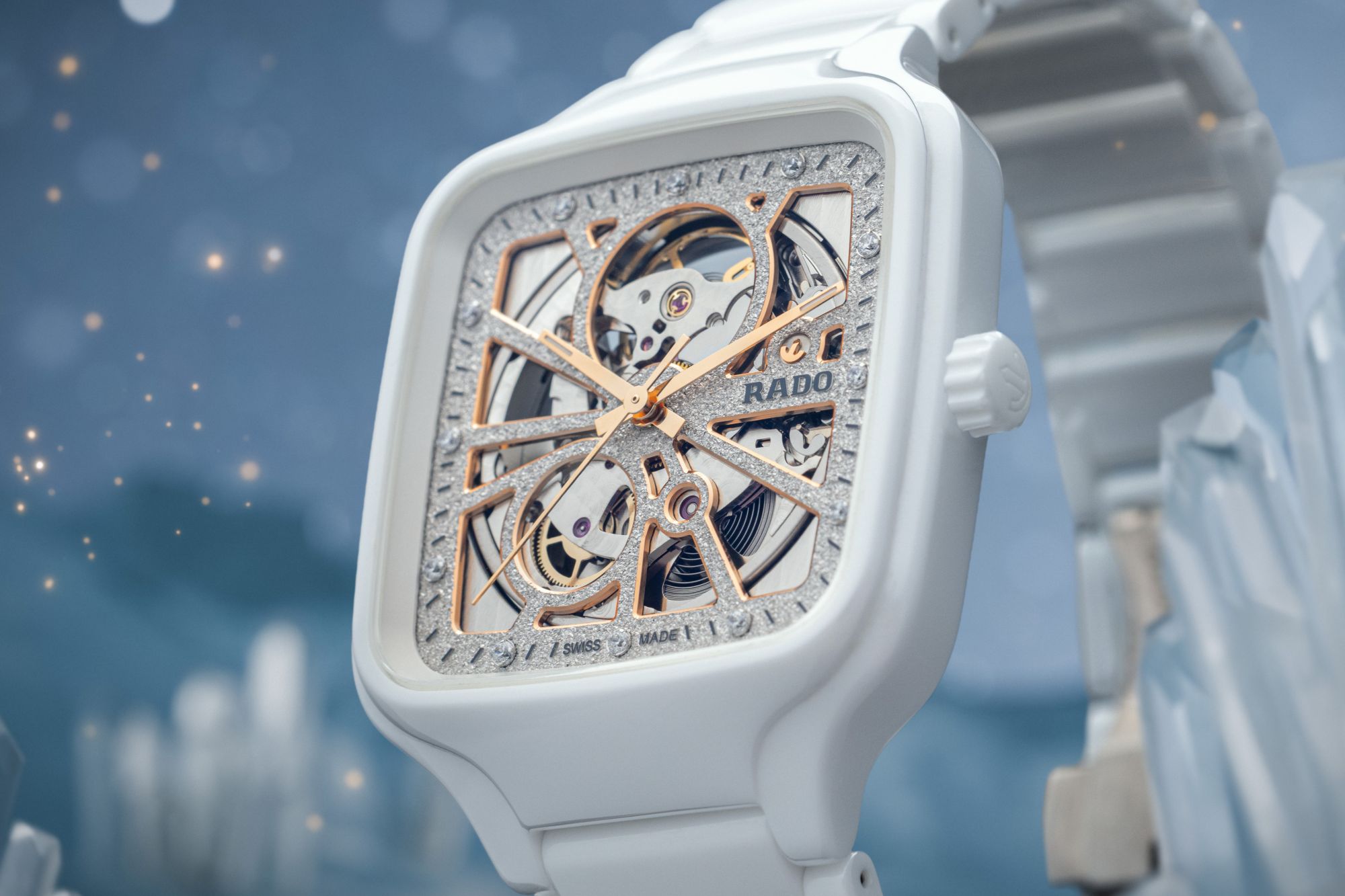 新錶2025／鑽石星塵的眼球衝擊！RADO全新True Square真我方形系列腕錶