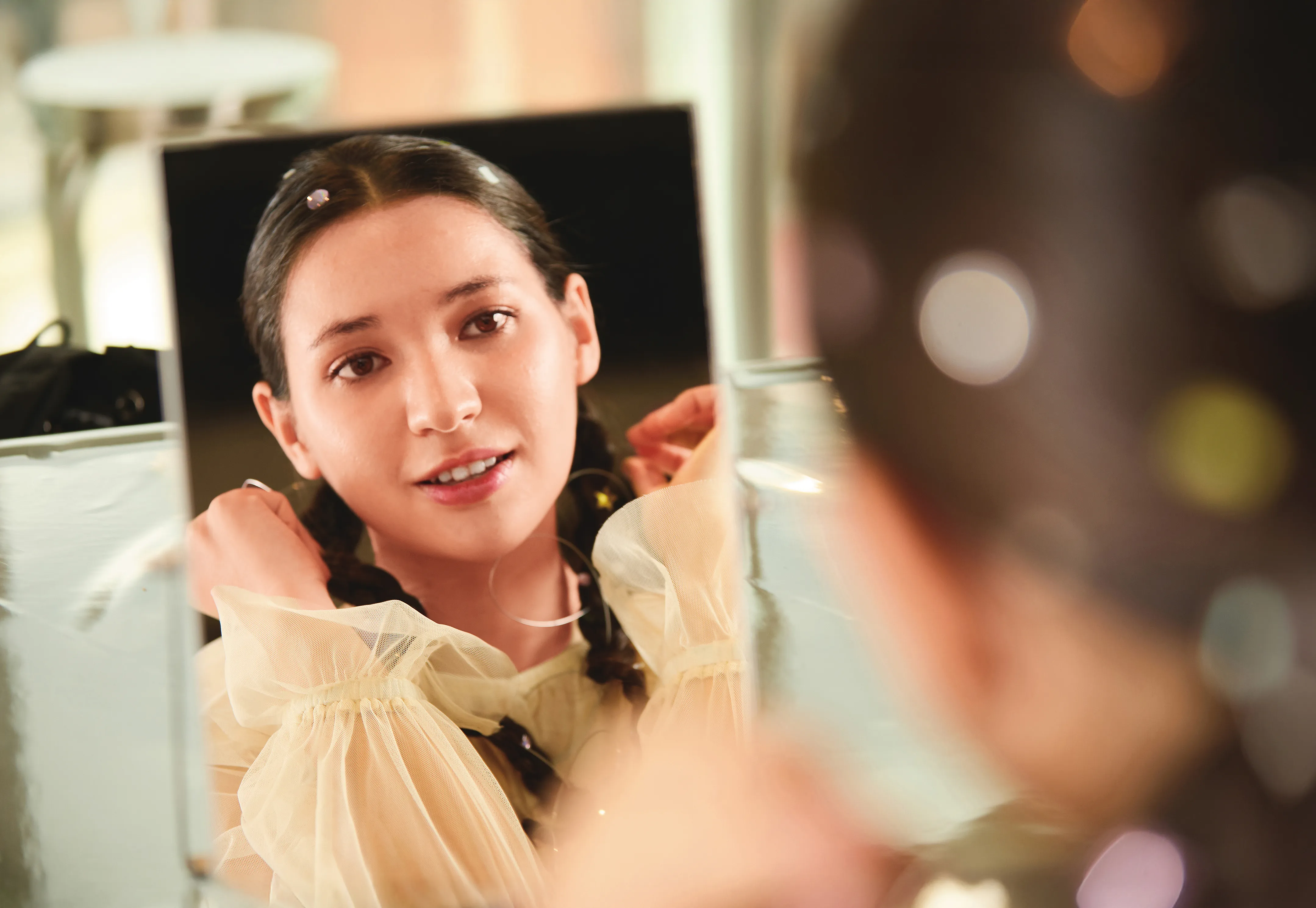 杜苡妮從工作到感情都主動出擊，靠著頻繁拜訪製作公司，成功拿到角色。