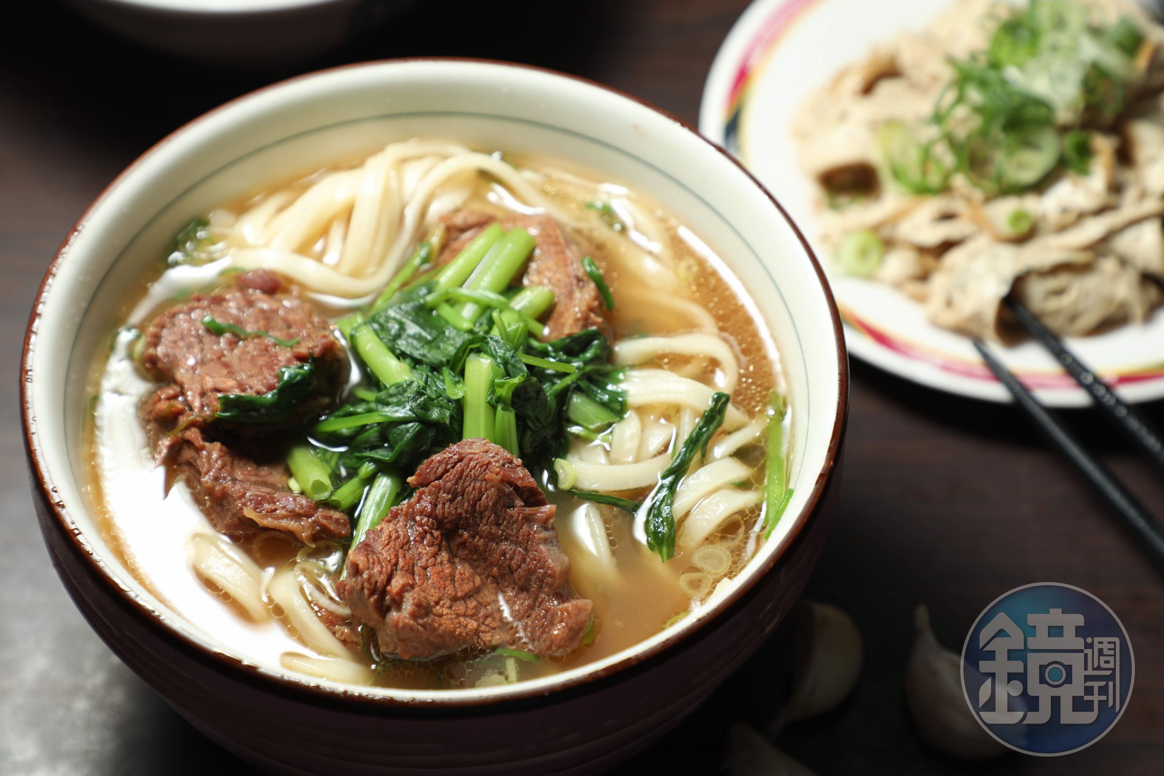 創立於1974年的「廖家牛肉麵」,曾連續兩年獲得米其林必比登推薦。