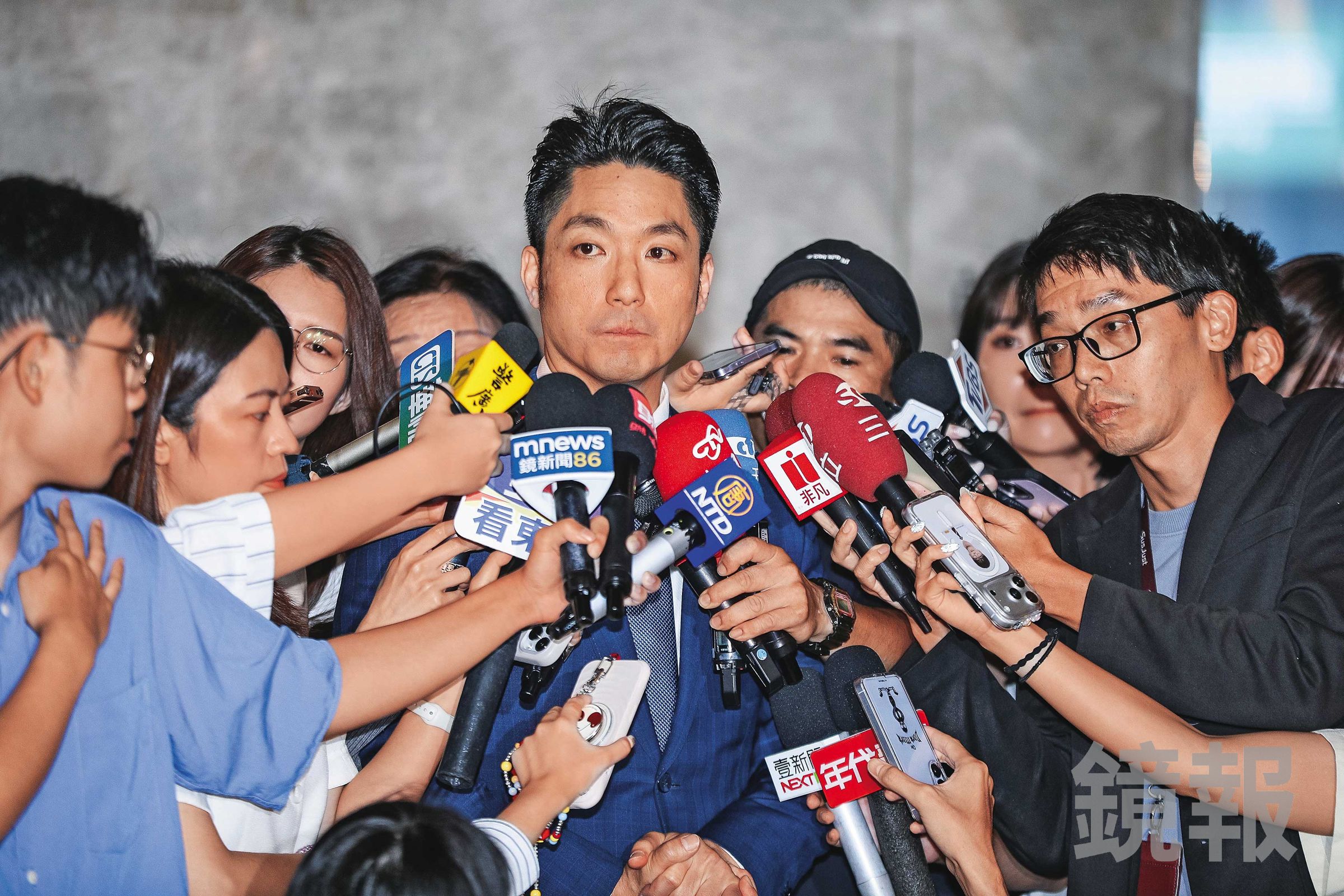 積極尋求連任的台北市長蔣萬安不斷主導議題，近期提出廢除監察院，呼籲藍白立委否決監院正副院長及監委全部提名人選。（鏡報鄒保祥）