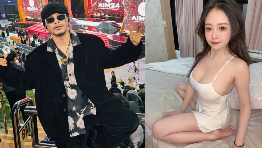 擁60萬粉絲的「護理系女神」謝侑芯驟逝，馬國警方揭露她與黃明志入住同間酒店的內幕，引全網震撼。（翻攝自instagram＠namewee／instagram＠irisirisss900）