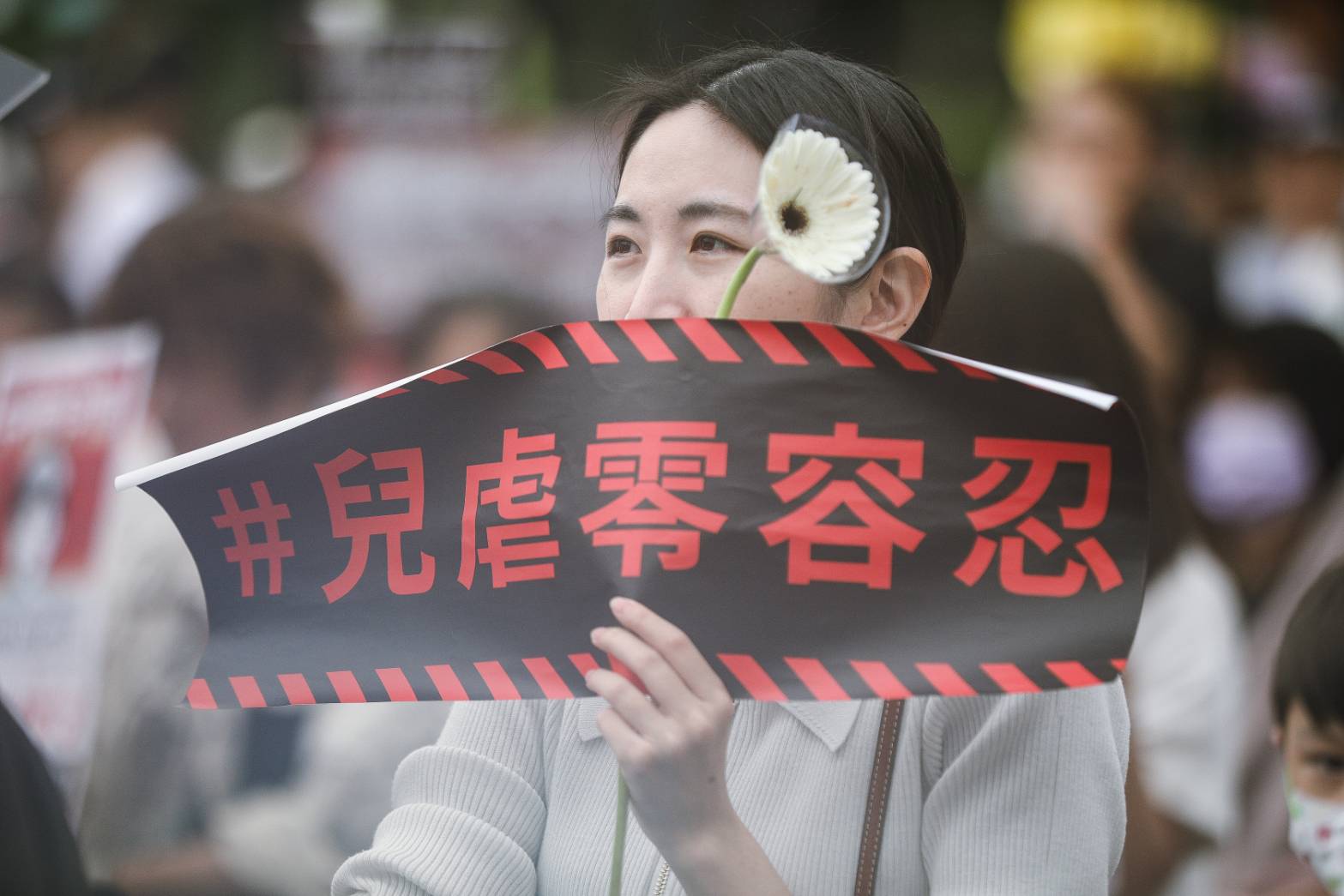 母親節前夕，上萬人上凱道聲援剴剴。（鏡報新聞網提供）