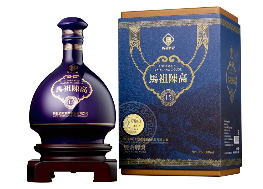 淤泥中挖出的酒，就是這罈「馬祖陳高15年高粱酒」，屋主幽默。（翻攝自中華郵政官網）
