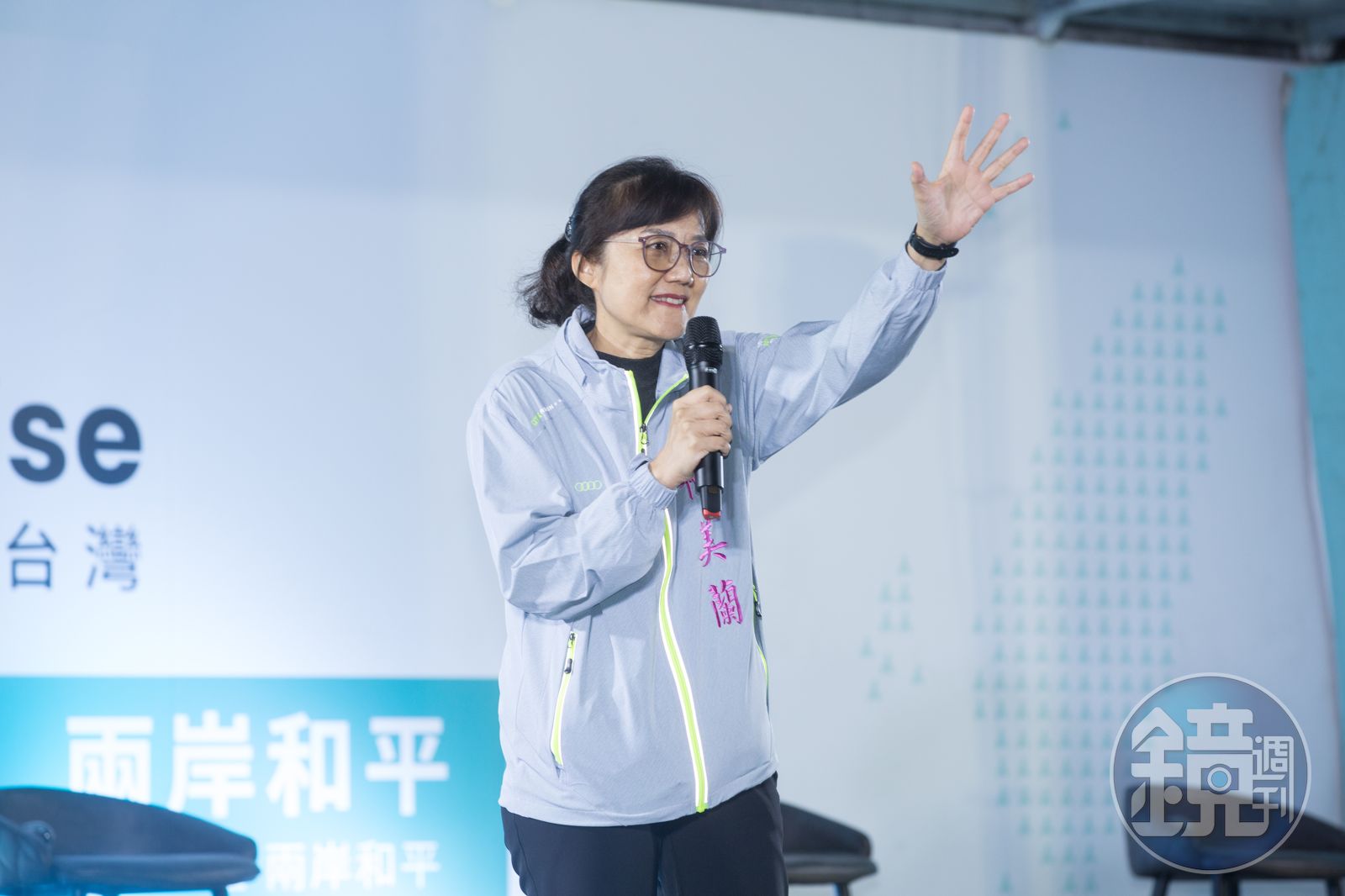 柯美蘭在大選期間曾積極助選。(本刊資料照)