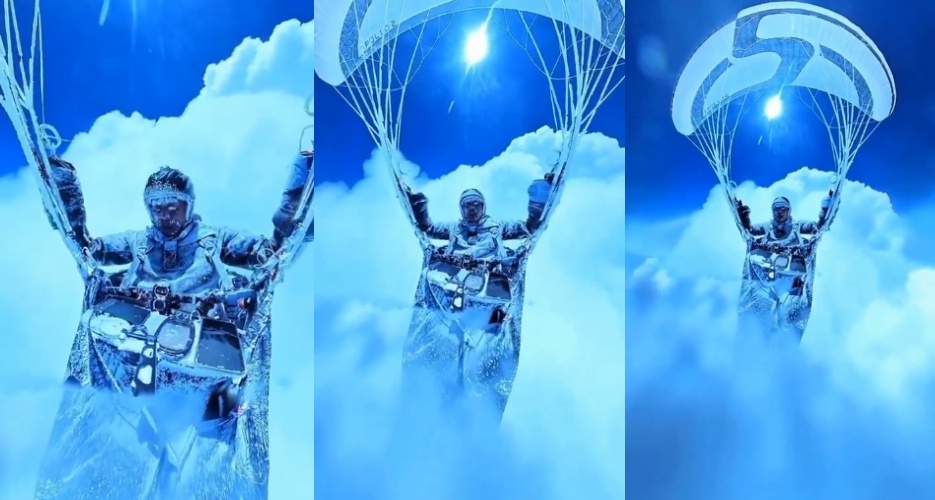 滑翔傘玩家飛入雲層「狂升8,598公尺」直衝平流層高度！無氧無裝備竟然還能活命。（翻攝自X @NTDChinese）