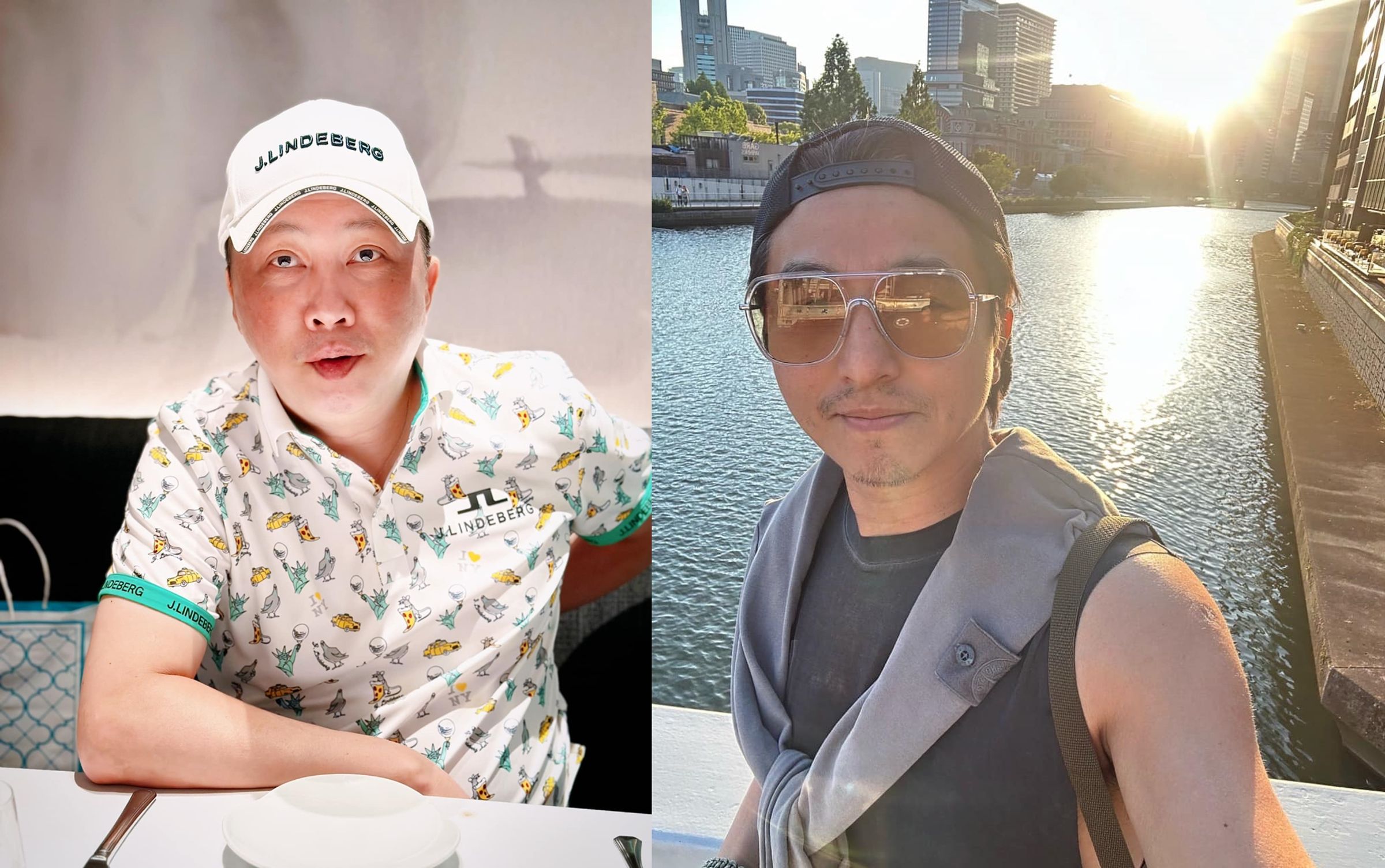 藝人趙正平與王少偉揭露某男主持人有大頭症,且把女來賓當後宮。(翻攝王少偉、趙正平臉書粉專)
