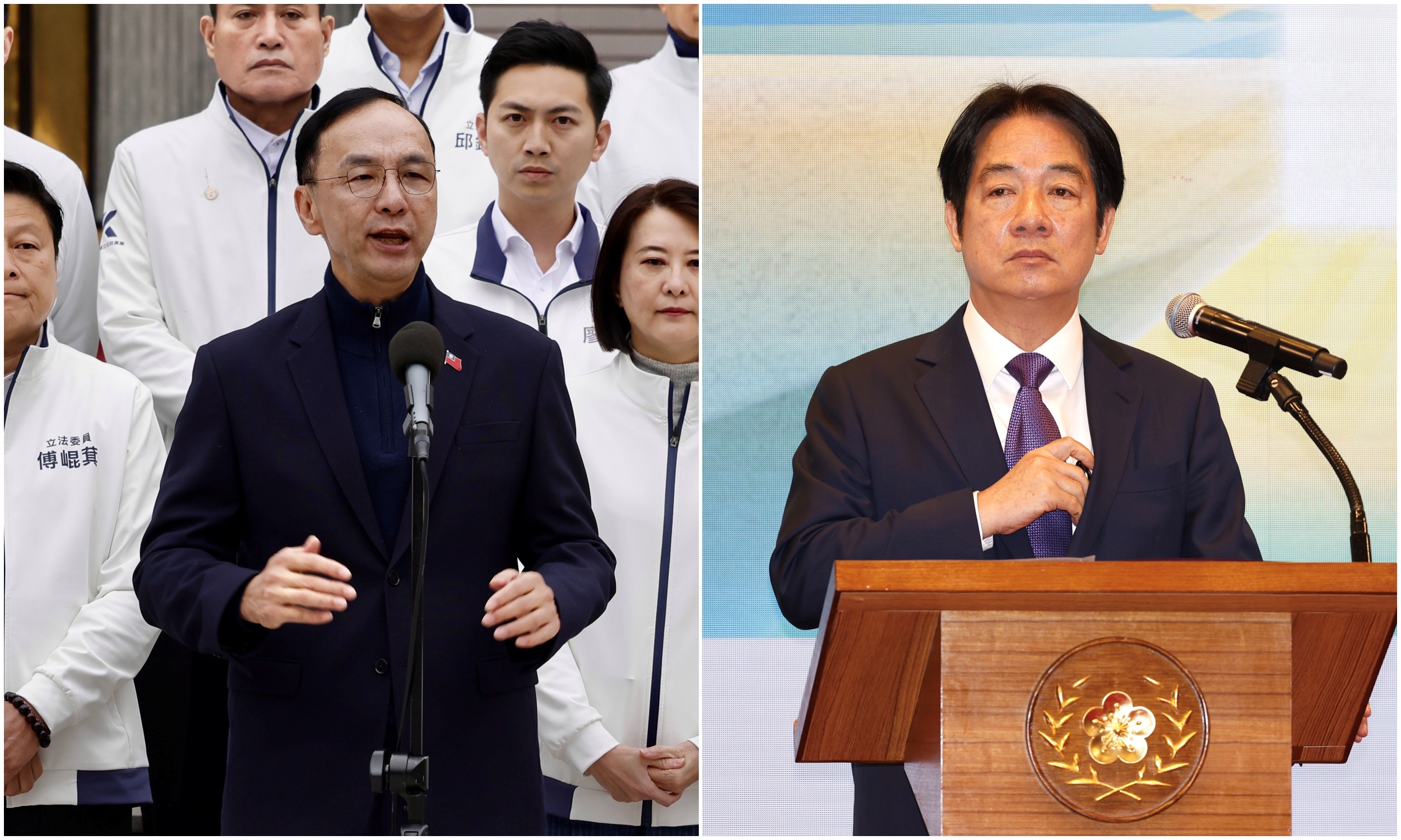 朱立倫質疑川普的對等關稅包含台灣，是民進黨政府與美國之間出現溝通障礙，賴清德晚間則表示，已就相關政策進行評估，並將與美方強力交涉。（本刊資料照）