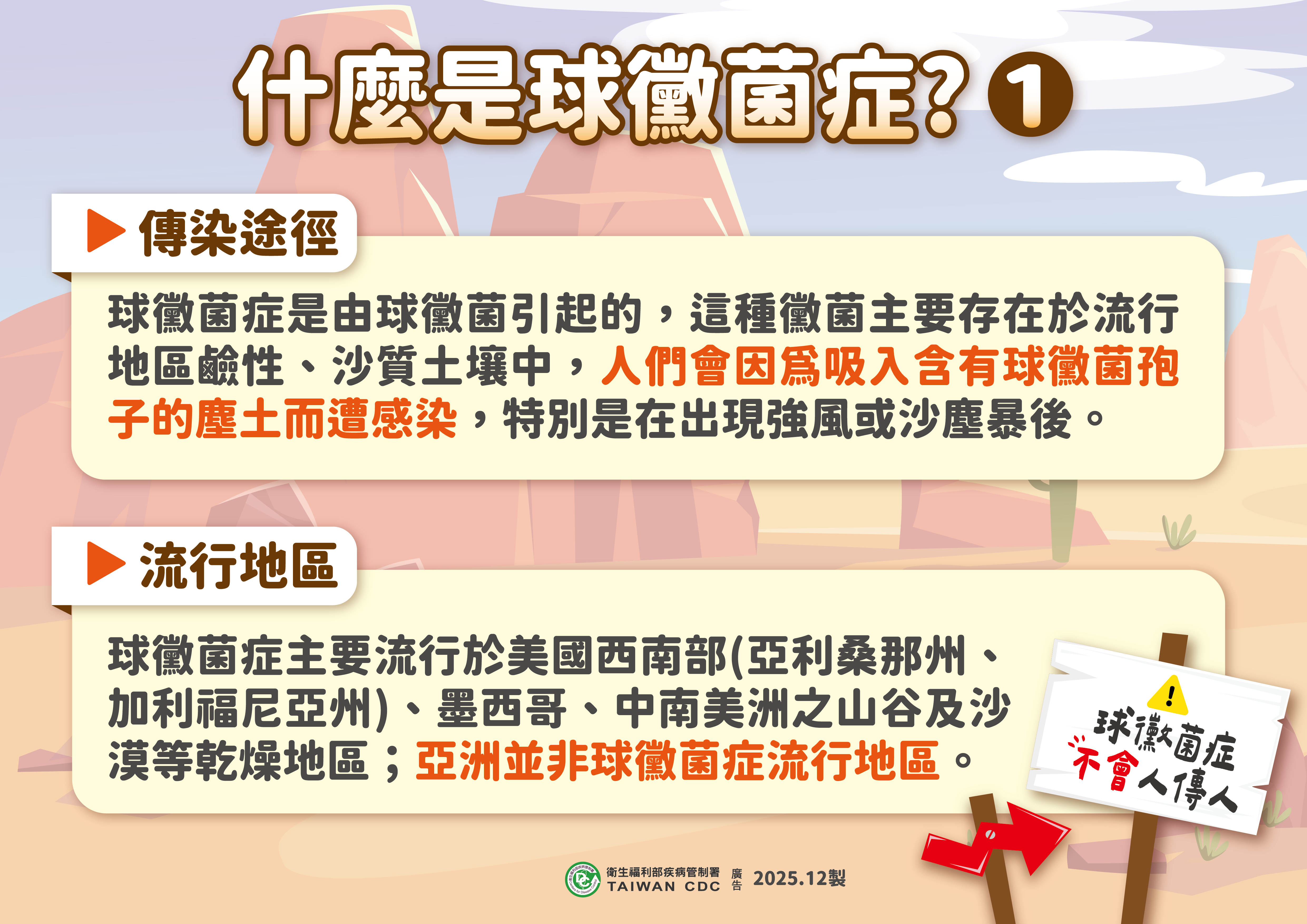 球黴菌症傳染途徑。(疾管署提供)