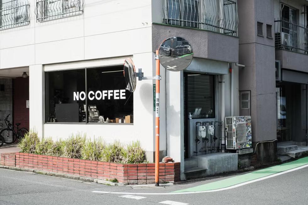 NO COFFEE旗艦店位於日本福岡天神地區。（NO COFFEE提供）