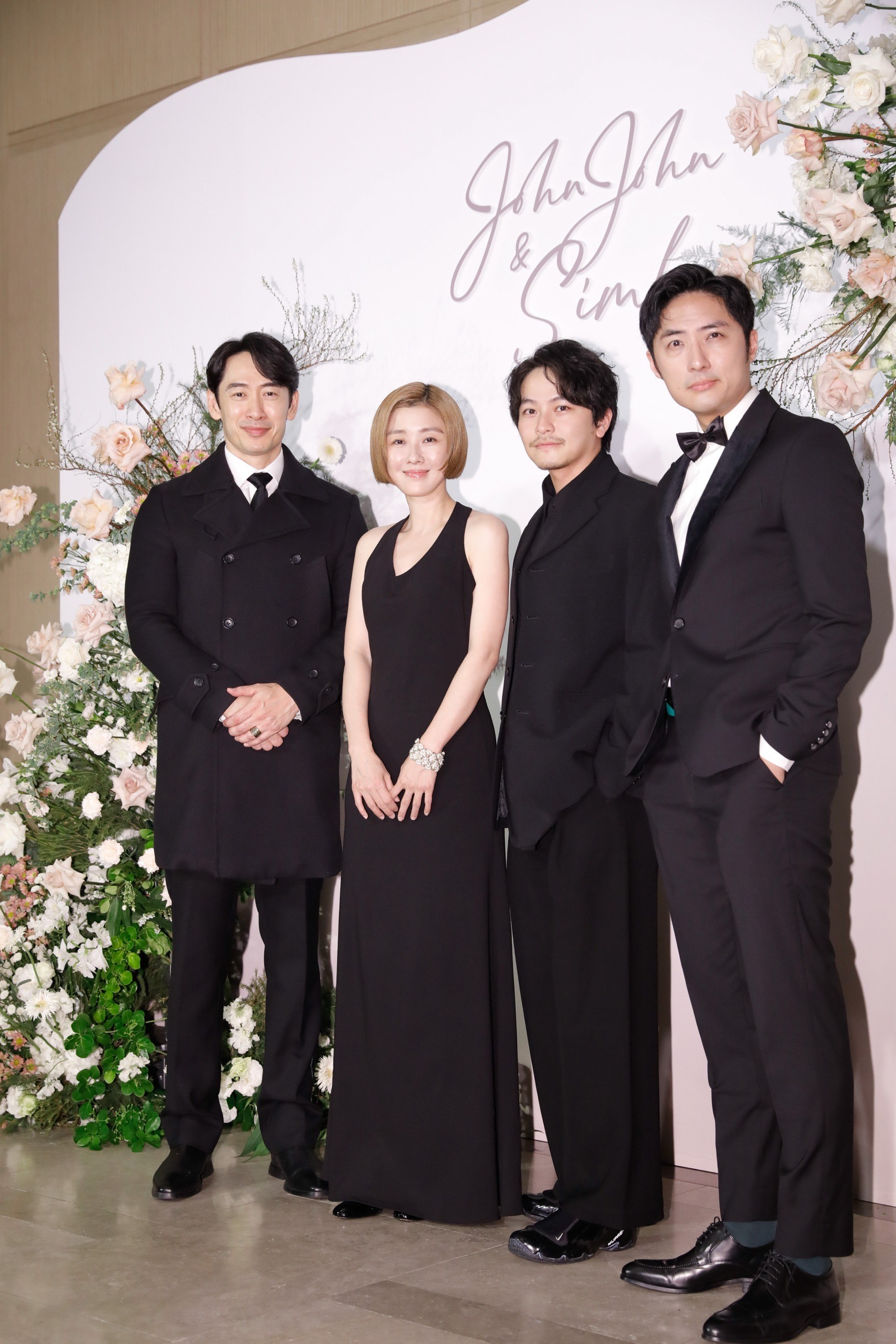 李維維和路斯明等人出席好友陳志強婚禮。