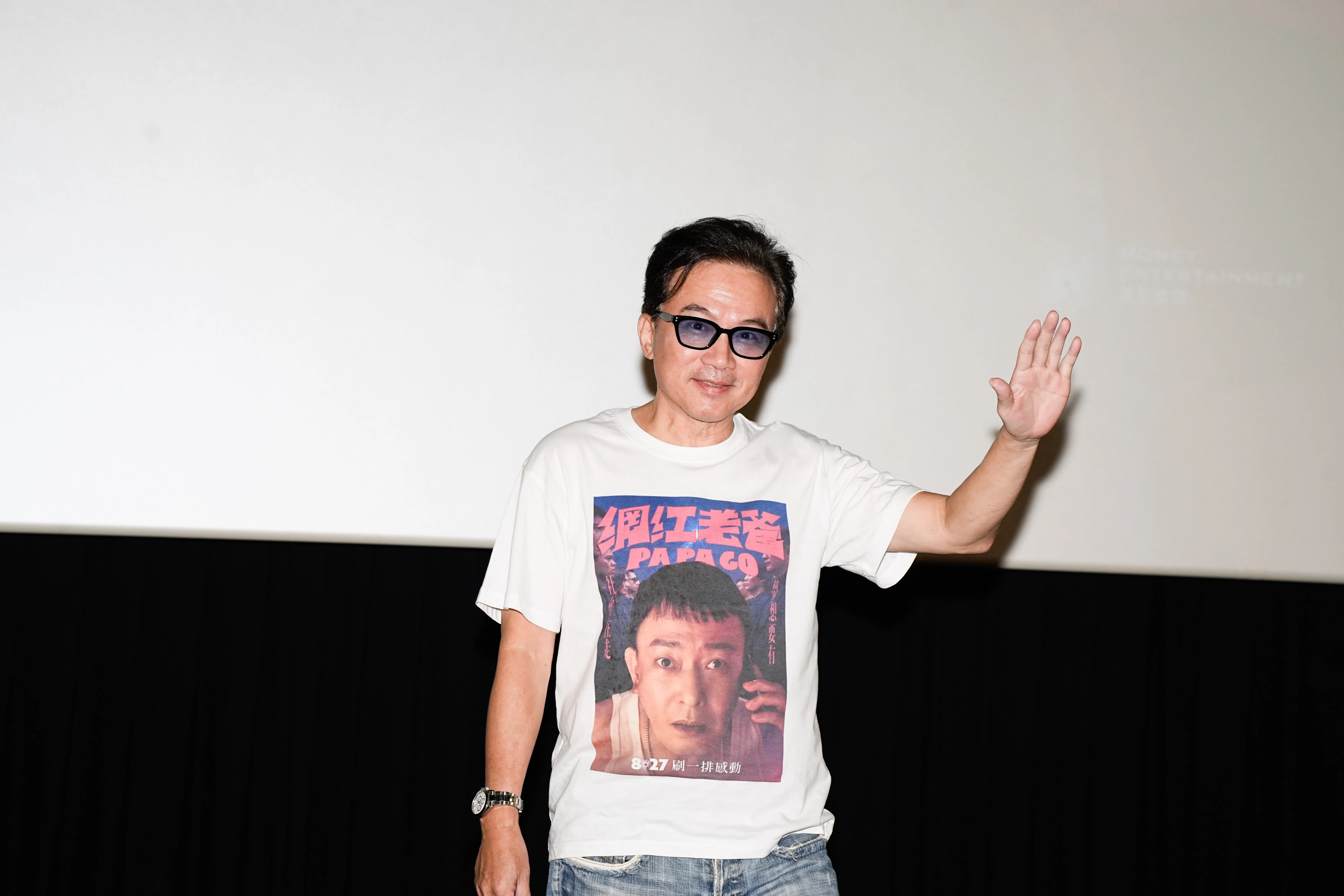孫鵬不欲多談兒子孫安佐的話題，對自己也是「網紅的爸爸」，他說「純屬巧合」。