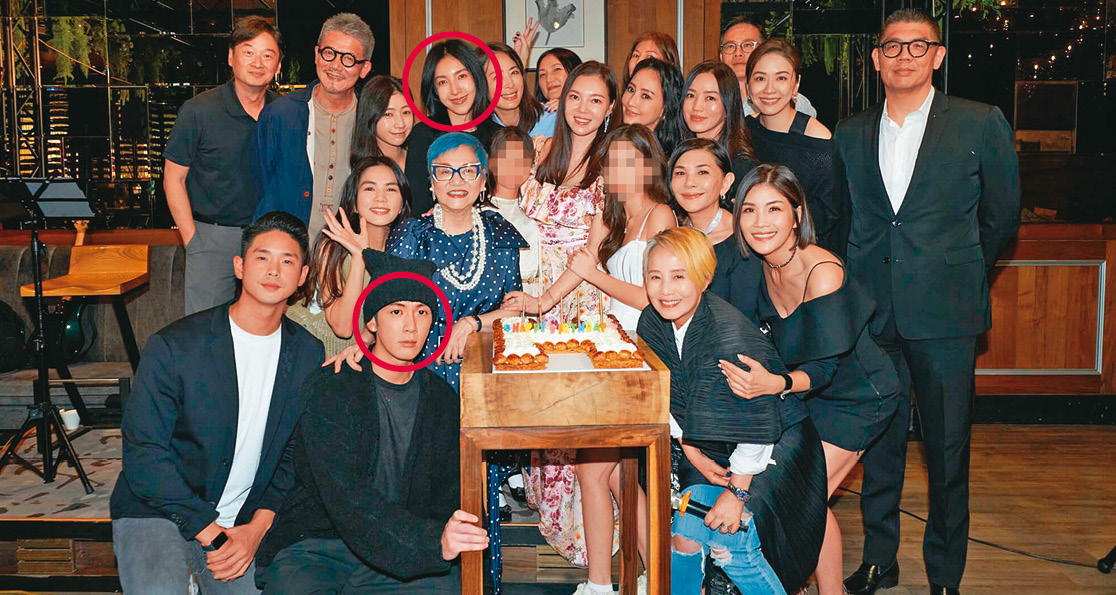 上週曾馨瑩舉辦生日宴會，演藝圈多位大咖齊聚，意外讓柯震東和楊謹華同框曝光。（翻攝自柯震東Threads）