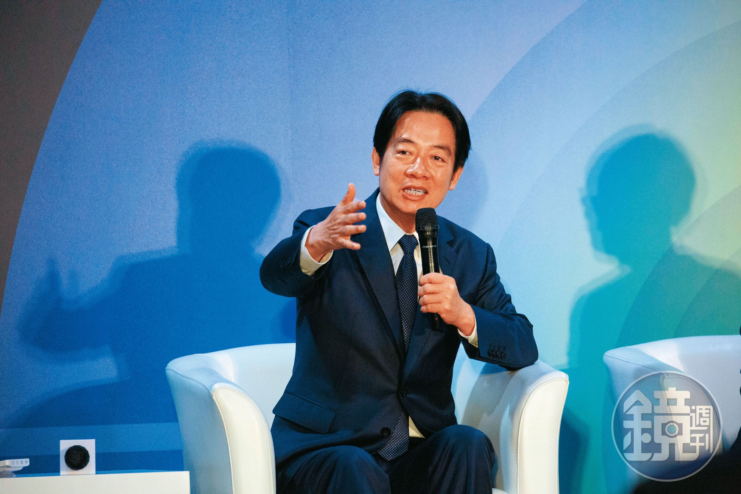 近期民調顯示,賴清德(圖)的支持率約僅是保住基本盤,但因反民進黨勢力分裂形成順風領先。