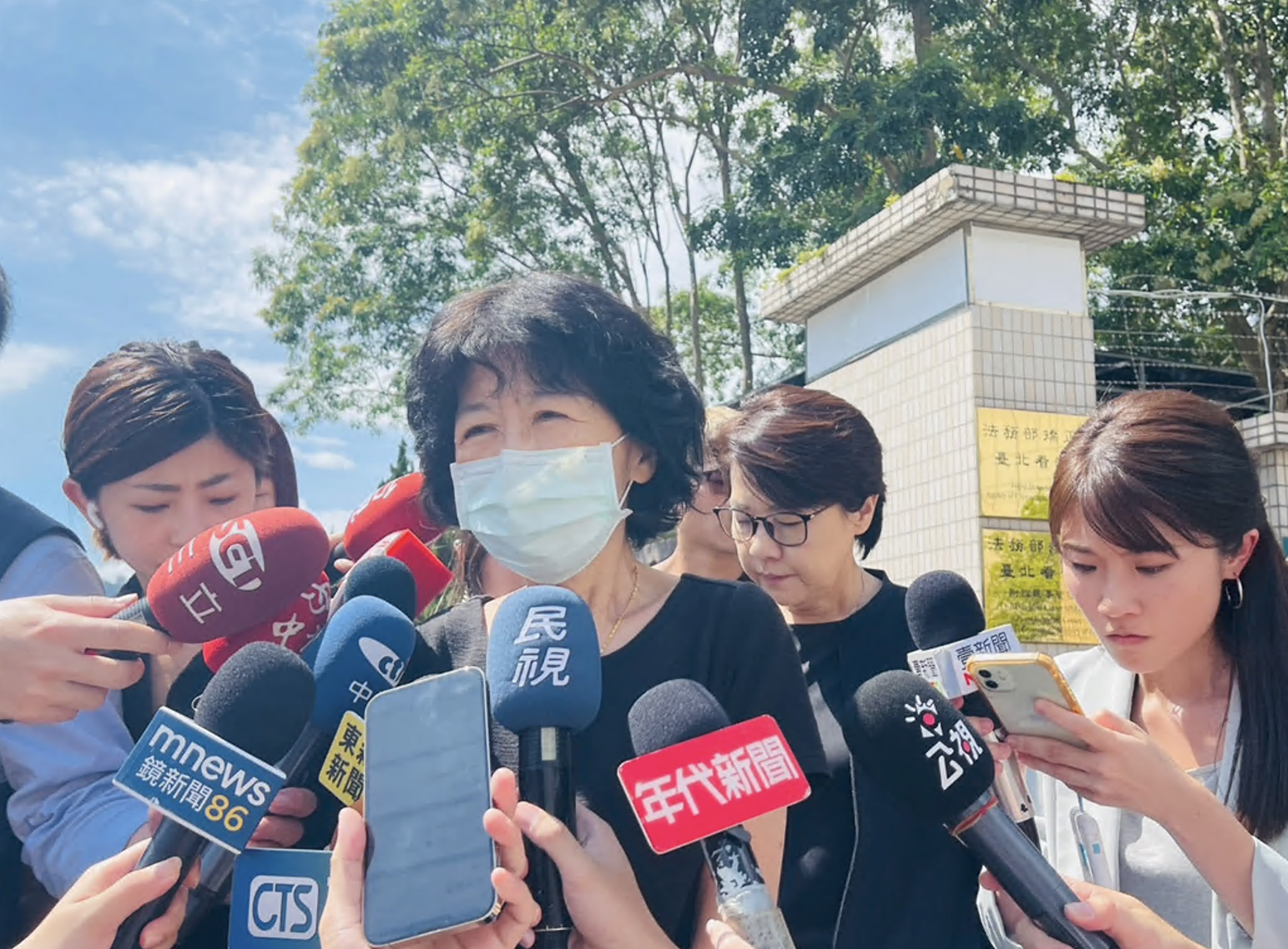 陳佩琪6日到土城看守所送生活用品、書籍給柯文哲。（本刊資料照）