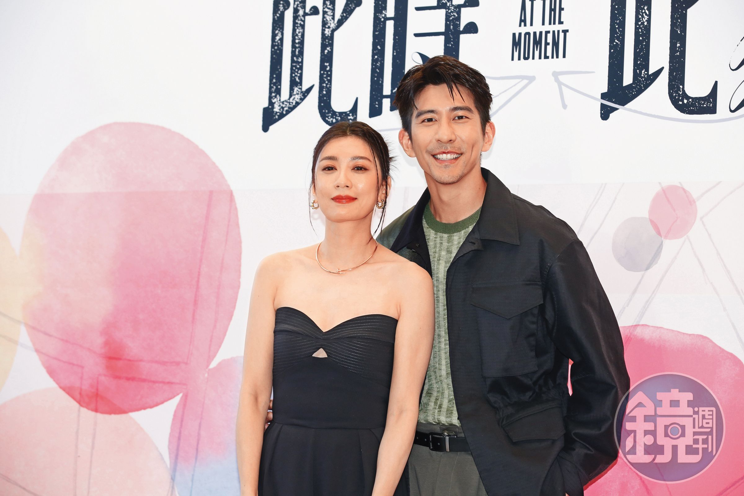 賈靜雯(左)、修杰楷(右)結婚多年,是知名的銀色夫妻,在演藝事業也分進合擊。