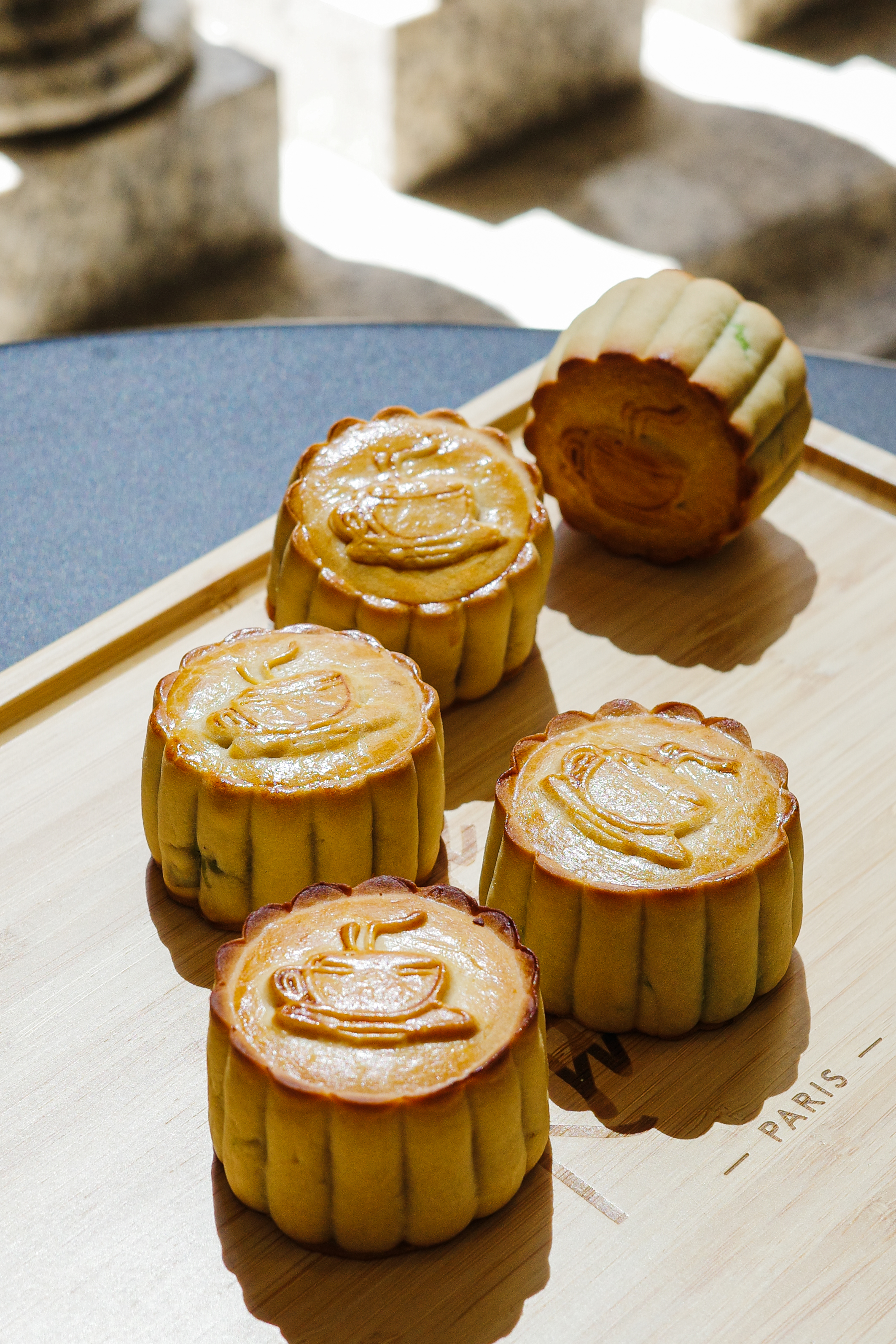Café Kitsuné中秋手工月餅共有三種口味。（Onefifteen提供）
