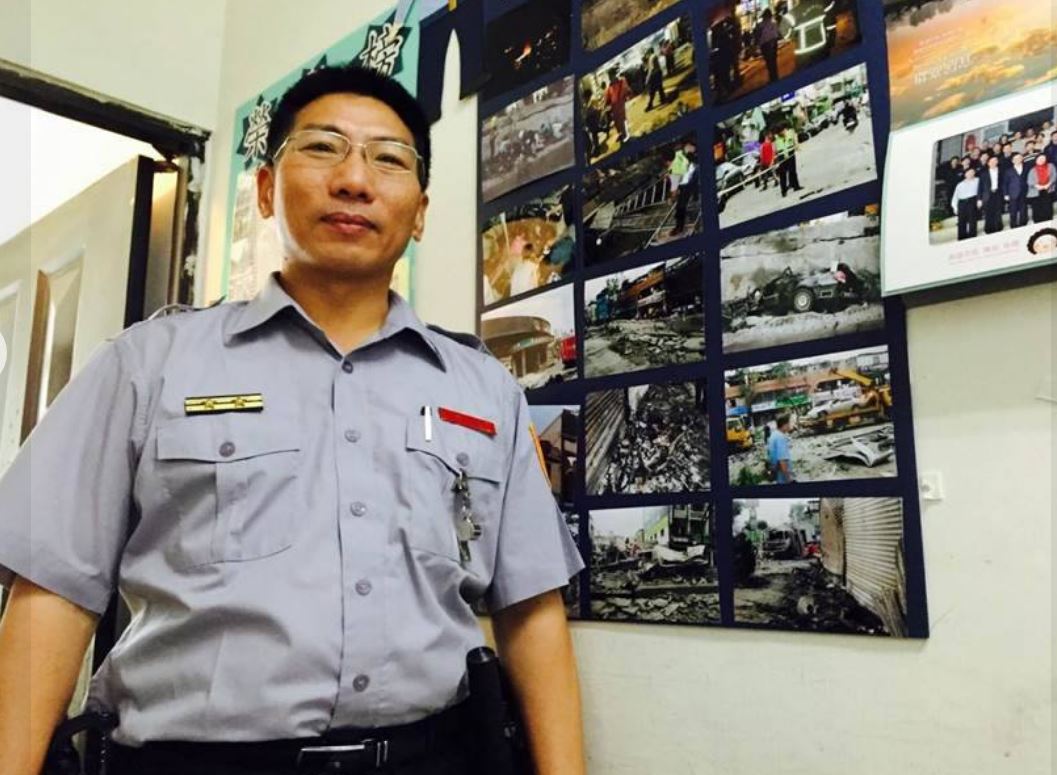 高雄市警局前勤指中心主任陳榮輝離世，享壽63歲。（翻攝臉書）