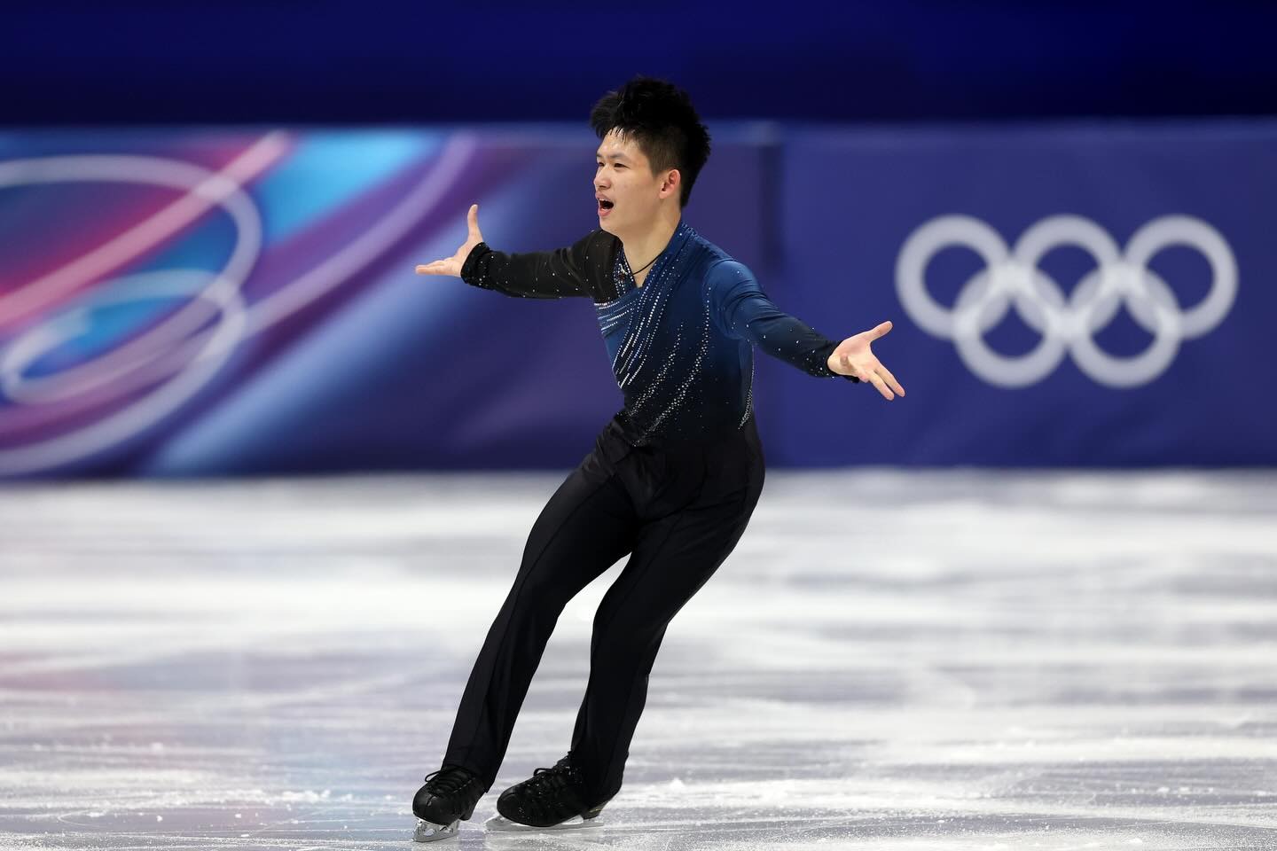 李宇翔成功晉級冬奧花滑男子長曲決賽。（中華奧會提供）