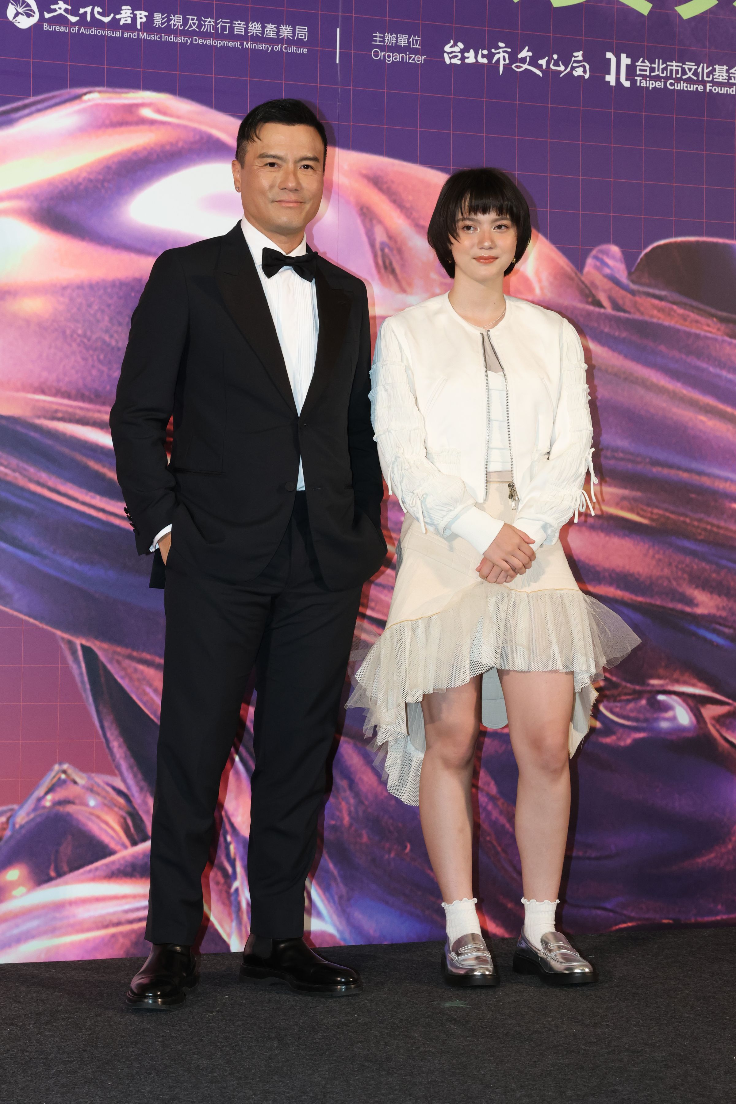李銘忠（左）、尹茜蕾（右），演出《少男少女》 分別入圍台北電影獎最佳男配角與最佳新演員。