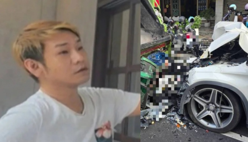 台南安平清晨發生酒駕死亡事故，23歲女清潔員遭追撞不治，肇事駕駛酒測值高達0.95，身分背景與過往前案曝光後，引發社會高度關注。（翻攝畫面）