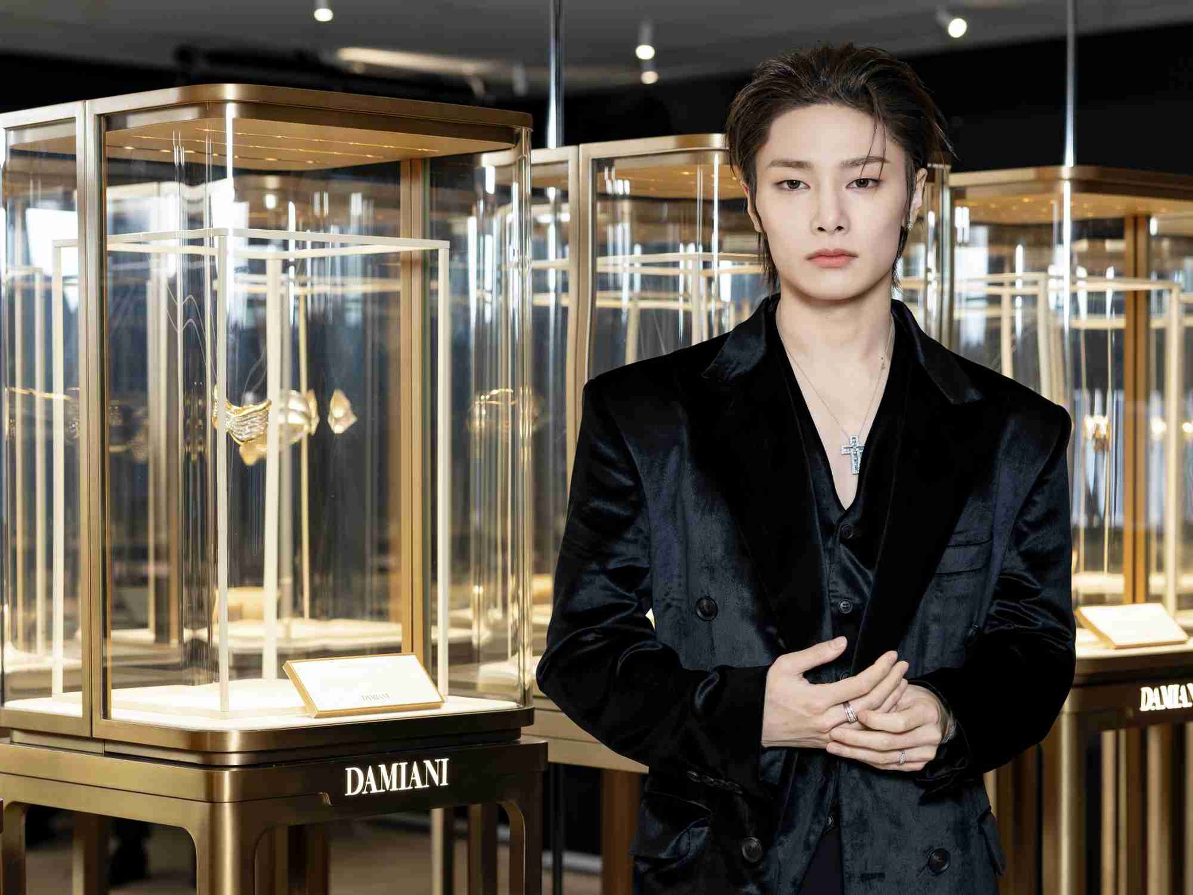 DAMIANI全球品牌大使暨韓國超人氣男子團體Stray Kids成員I.N。