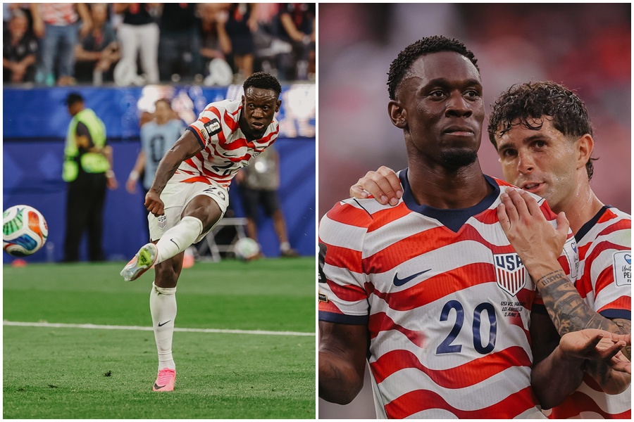 世足小組賽D組首戰,美國以4比1輕取巴拉圭。(翻攝自X@USMNT)