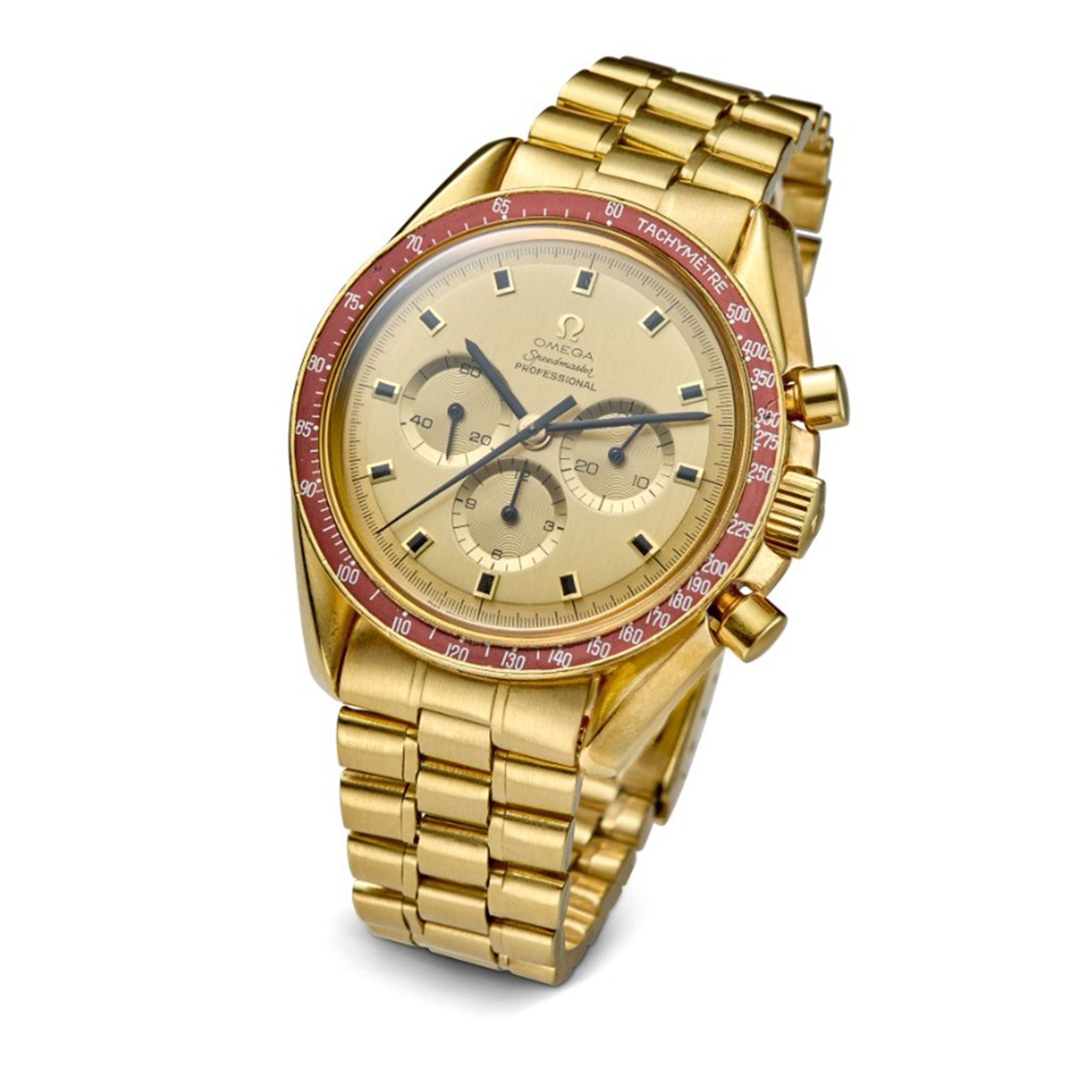 曾屬於第四位踏上月球的太空人Alan Bean的OMEGA Speedmaster BA 145.022,是本場Joopiter拍賣最大焦點。