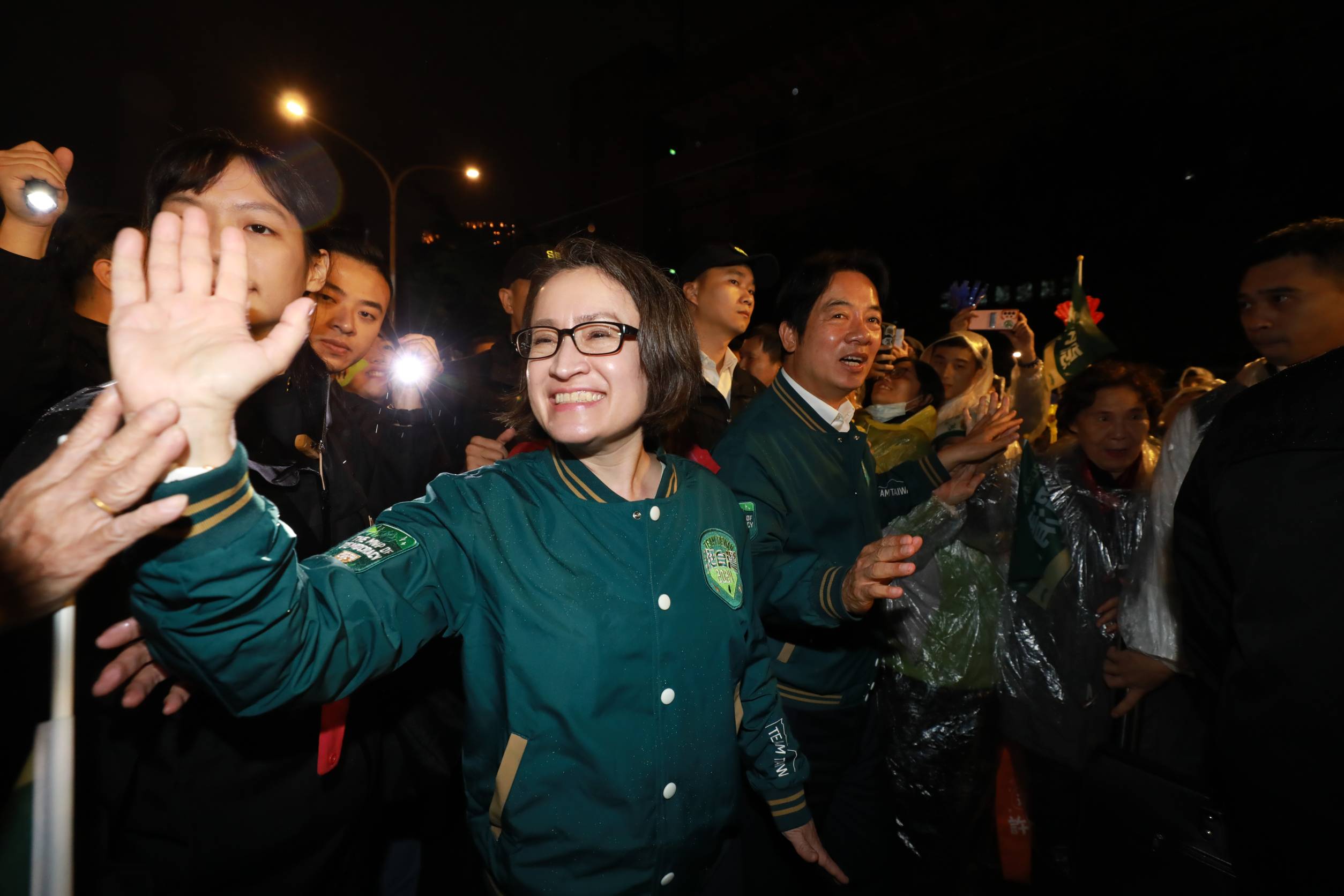 媒體問及對吳欣盈有什麼想法？蕭美琴（圖）盛讚對方受過很好的教育、熱衷國際事務，但1問題恐讓吳未來很辛苦。