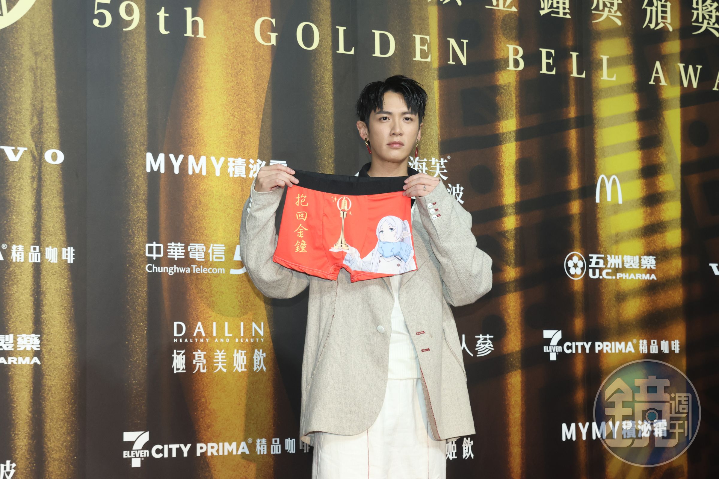 柯震東以《不夠善良的我們》獲得最佳男配角獎。