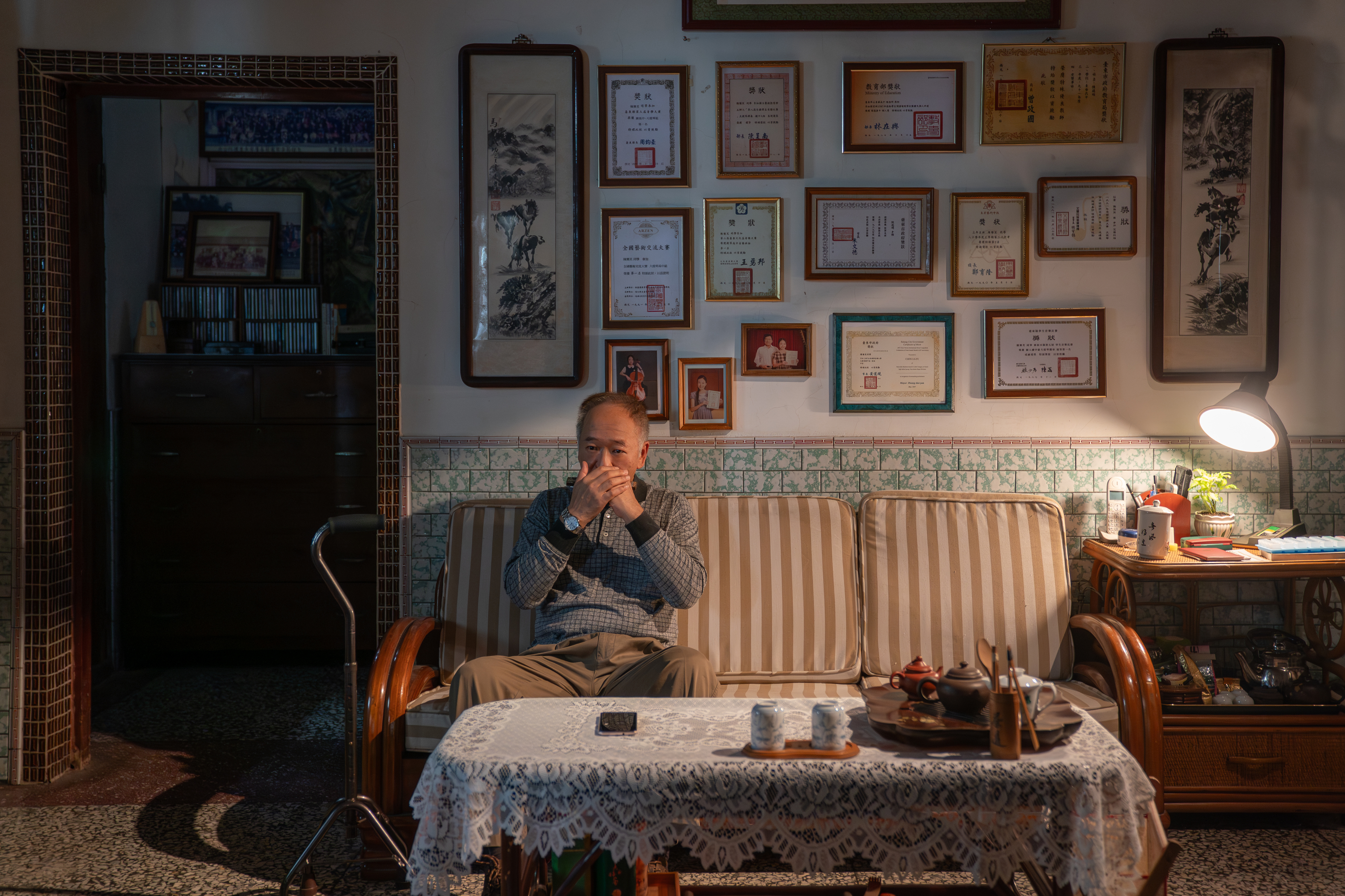 根本不會吹口琴的傅雷為戲苦練，結果正片用的是他吹得最緊張的版本，但導演認為更動人。（壹壹喜喜提供）