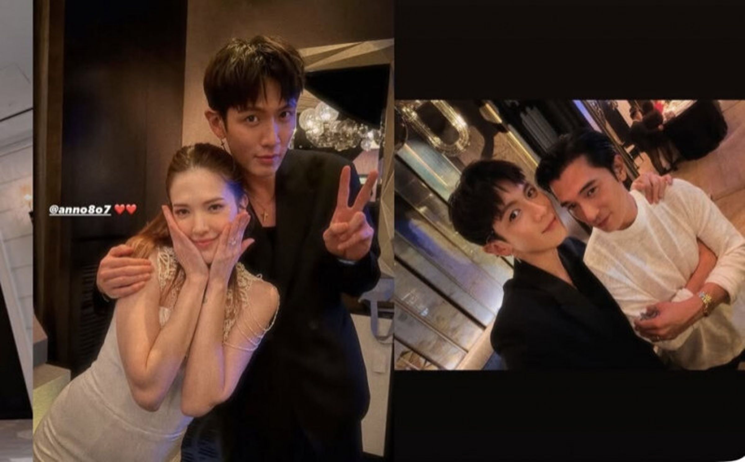 有網友批柯震東全黑穿著,也有人覺得他手搭新娘新郎,邊界感薄弱。(IG)