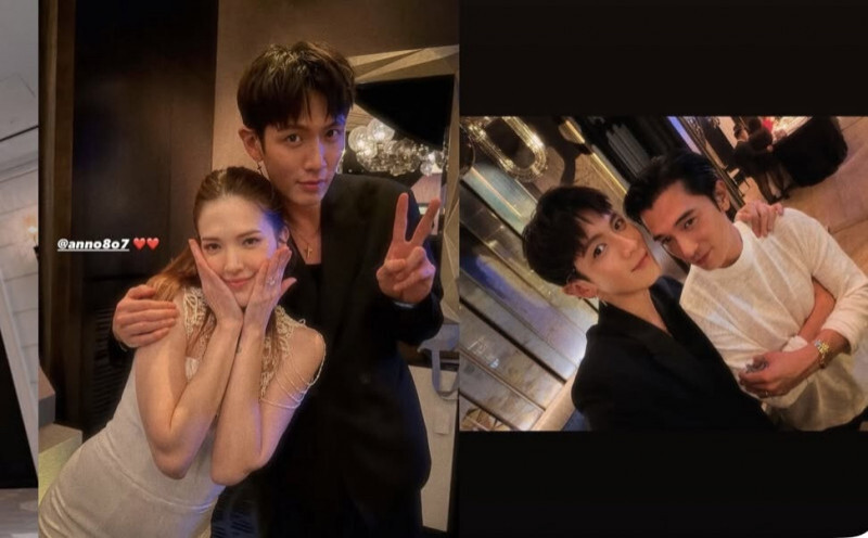 有網友批柯震東全黑穿著，也有人覺得他手搭新娘新郎，邊界感薄弱。（IG)