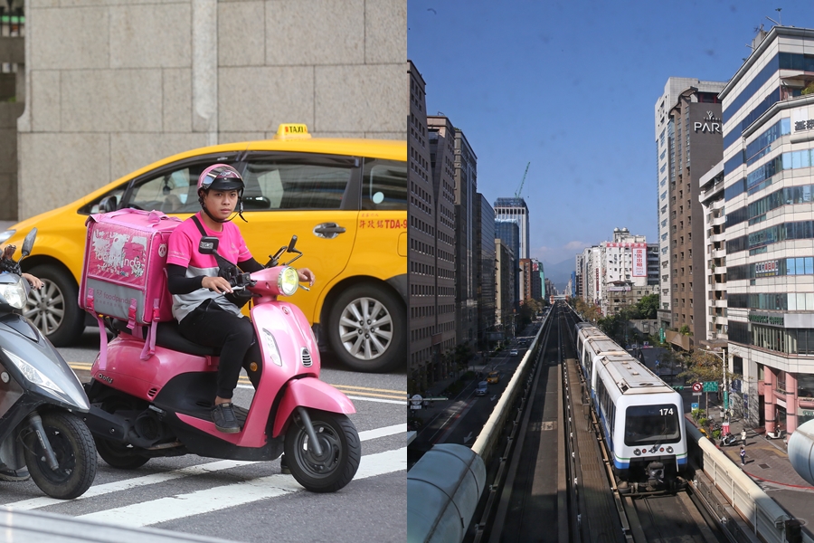 為配合萬安演習，外送平台和捷運都將進行交通管制。（本刊資料照）