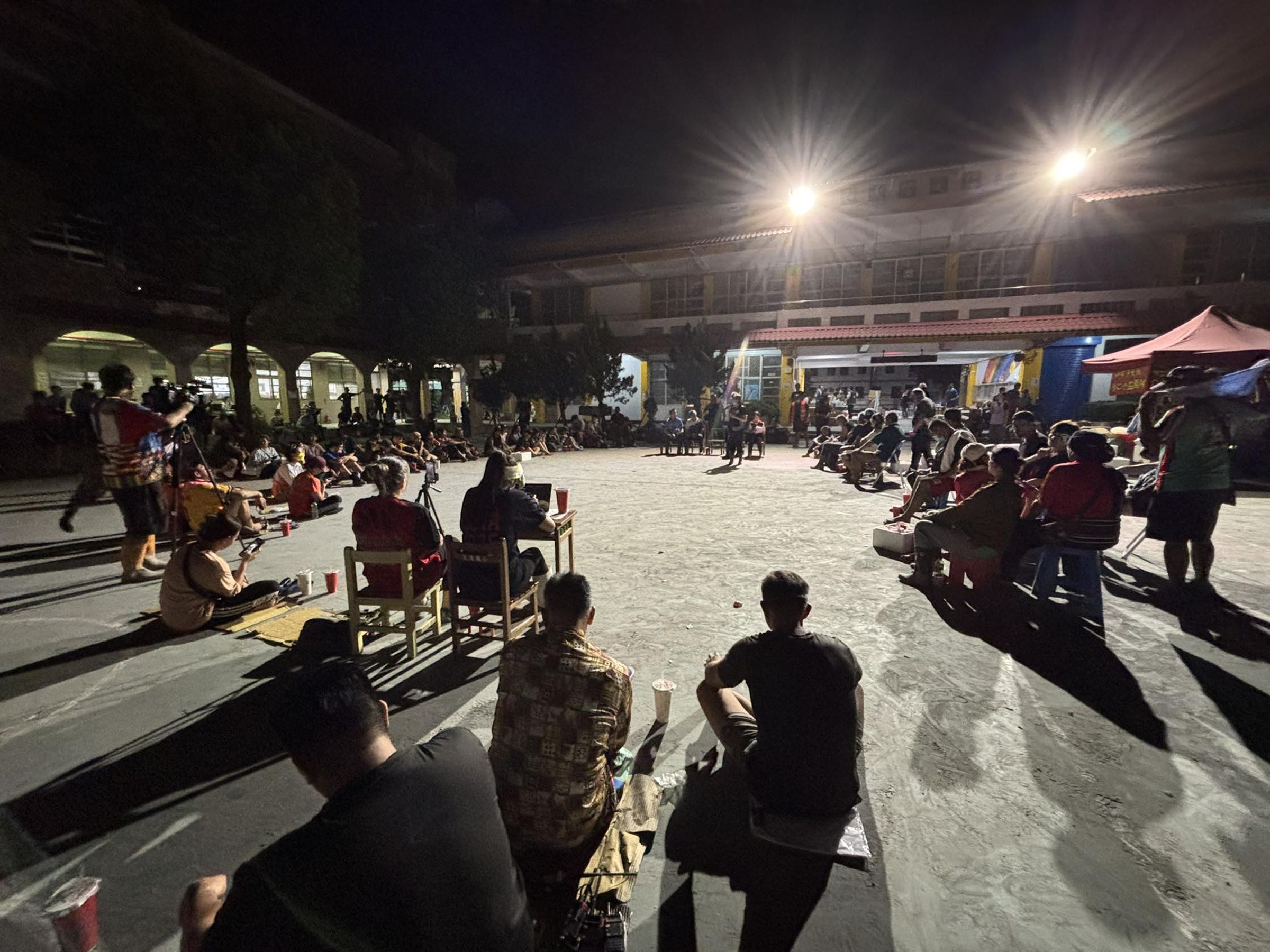自救會 Fata’an青年階層。（翻攝自Fata'an年祭粉絲專頁）