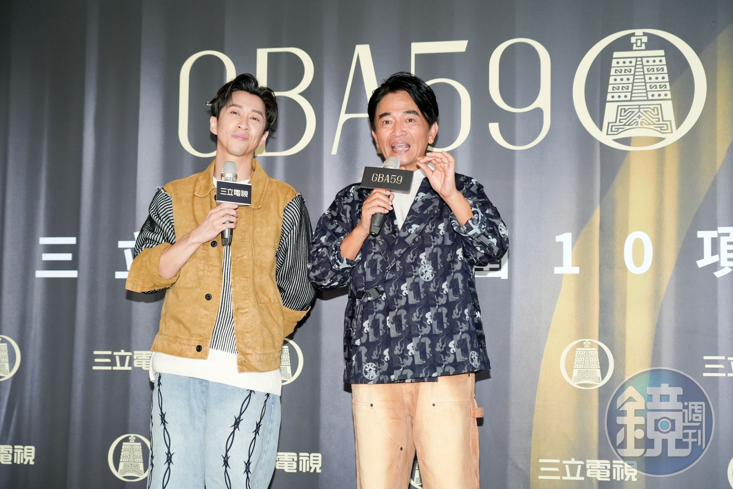 吳宗憲、陳漢典出席金鐘分享會。