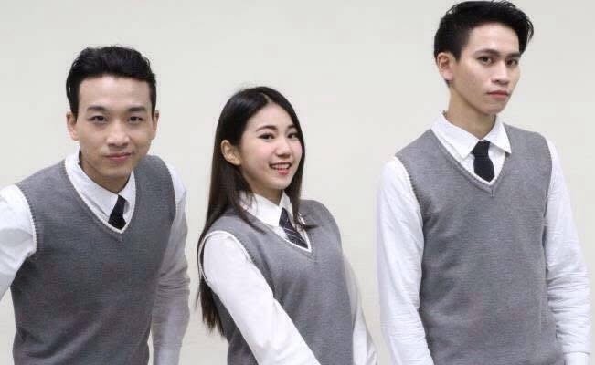 心懸（左）曾是眾量級成員，中為家寧、右為Andy。（翻攝enjoy00660 Threads）