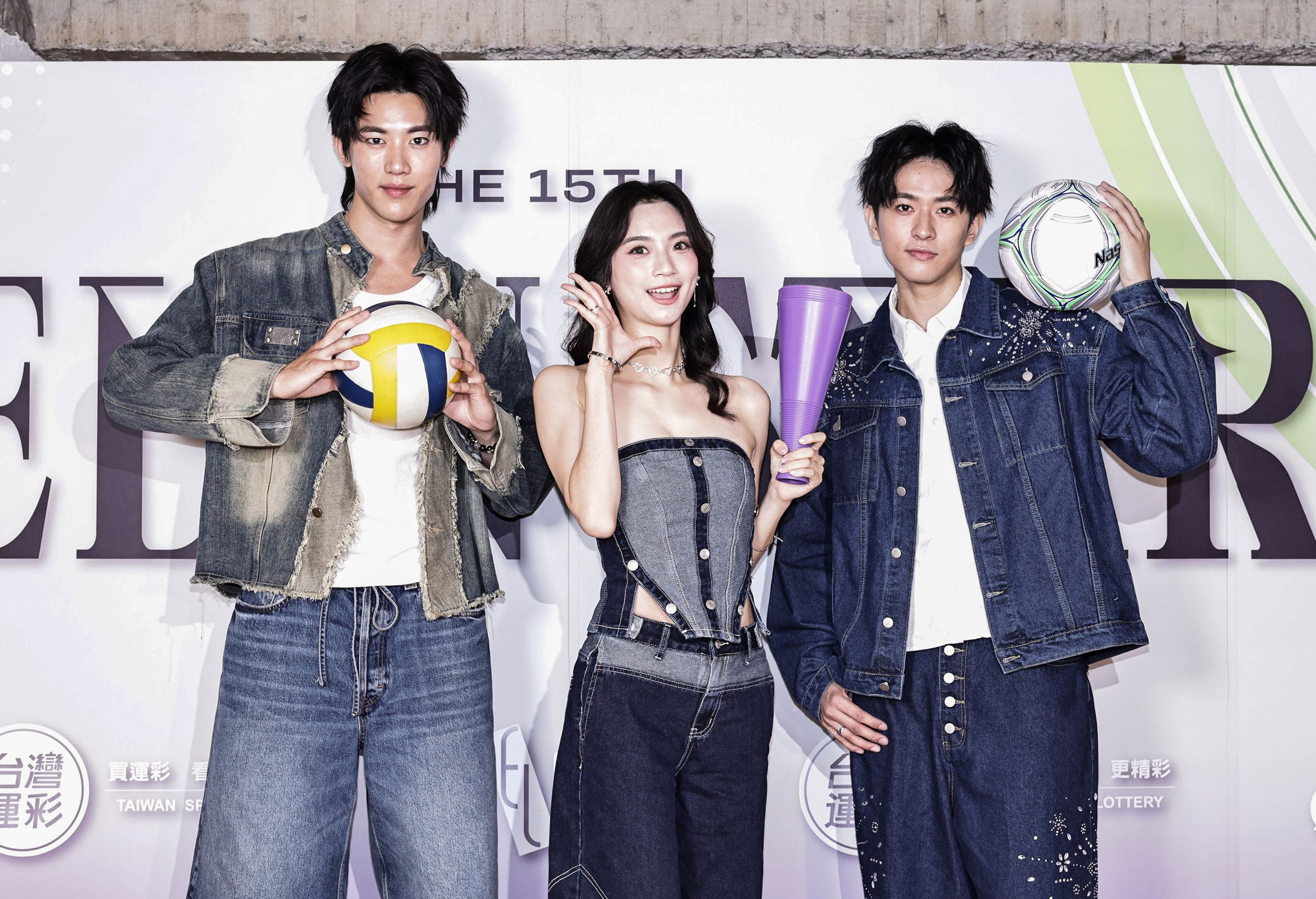 韓晨(左起)、袁子筑、徐瑋澤重返璀璨之星夢想起點。伊林娛樂提供
