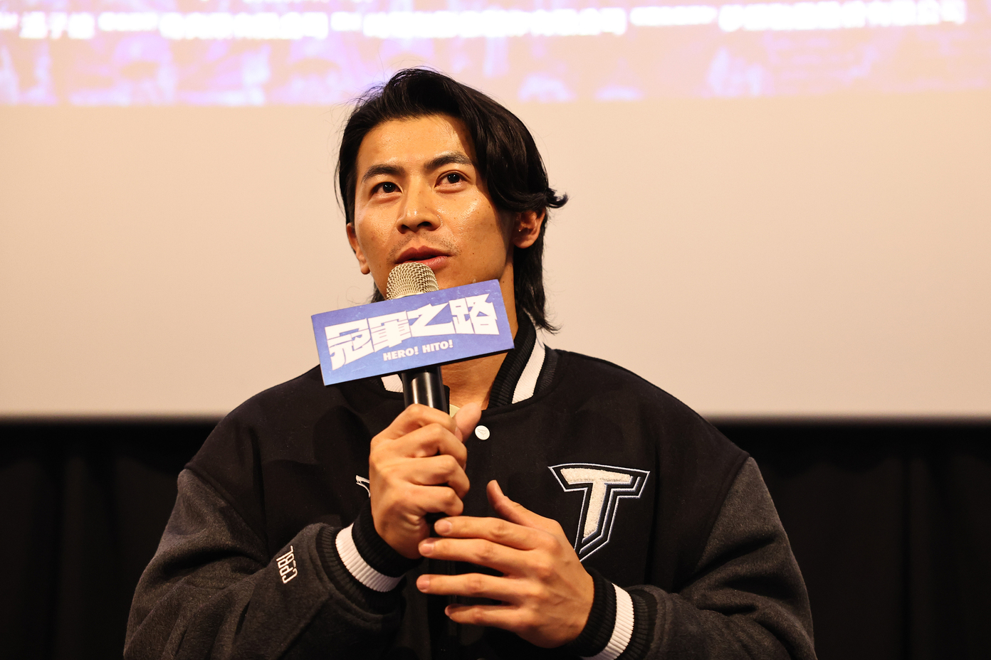 陳傑憲連莊TEAM TAIWAN的隊長,二刷《冠軍之路》的他相比第一次觀影,帶著國手身分觀看更有感觸。(中華職棒大聯盟提供)