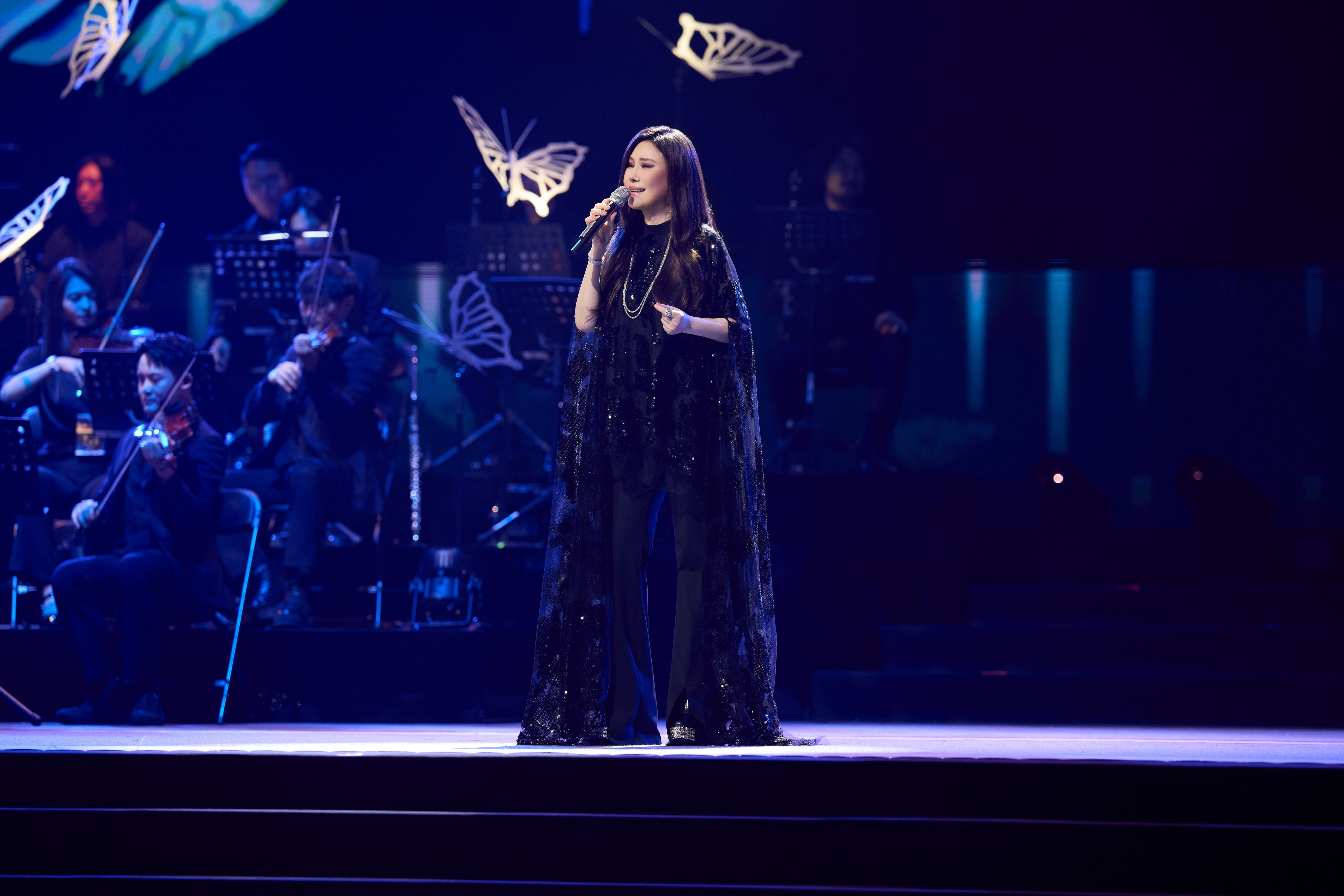 江蕙二度擔任周杰倫演唱會嘉賓。（JVR提供）