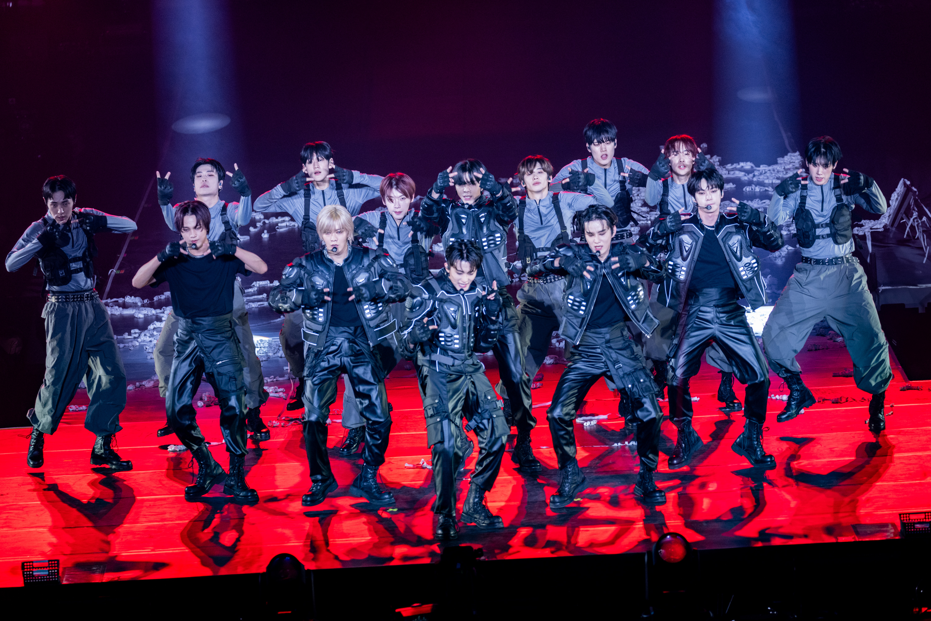 NCT 127今(22日)在林口體育館開唱,明還有一場精彩表演。(COME ON JKSSP提供)